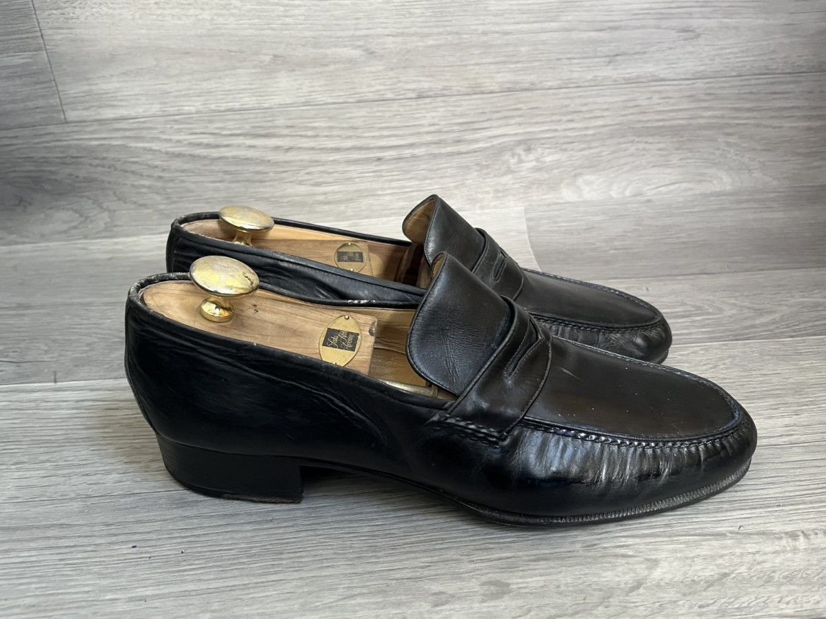 J.M. Weston Vintage J.M Weston black leather penny loafer uk 10 Size US 11 / EU 44 - 5 Thumbnail