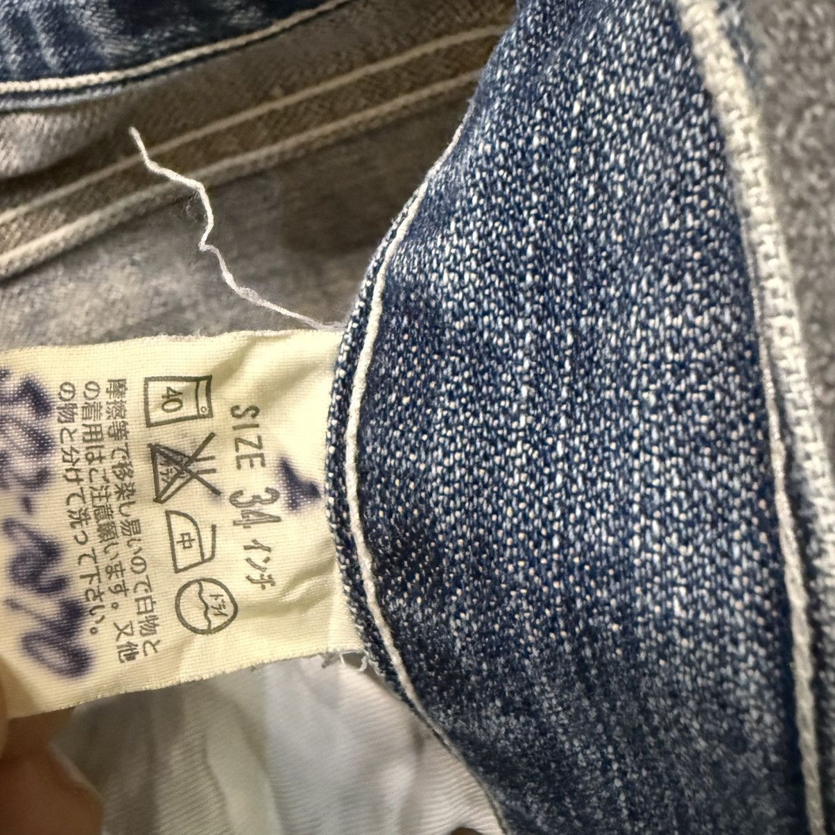 Levi's Vintage 2003 Levis 502 Distressed Denim W34 Size US 34 / EU 50 - 15 Thumbnail