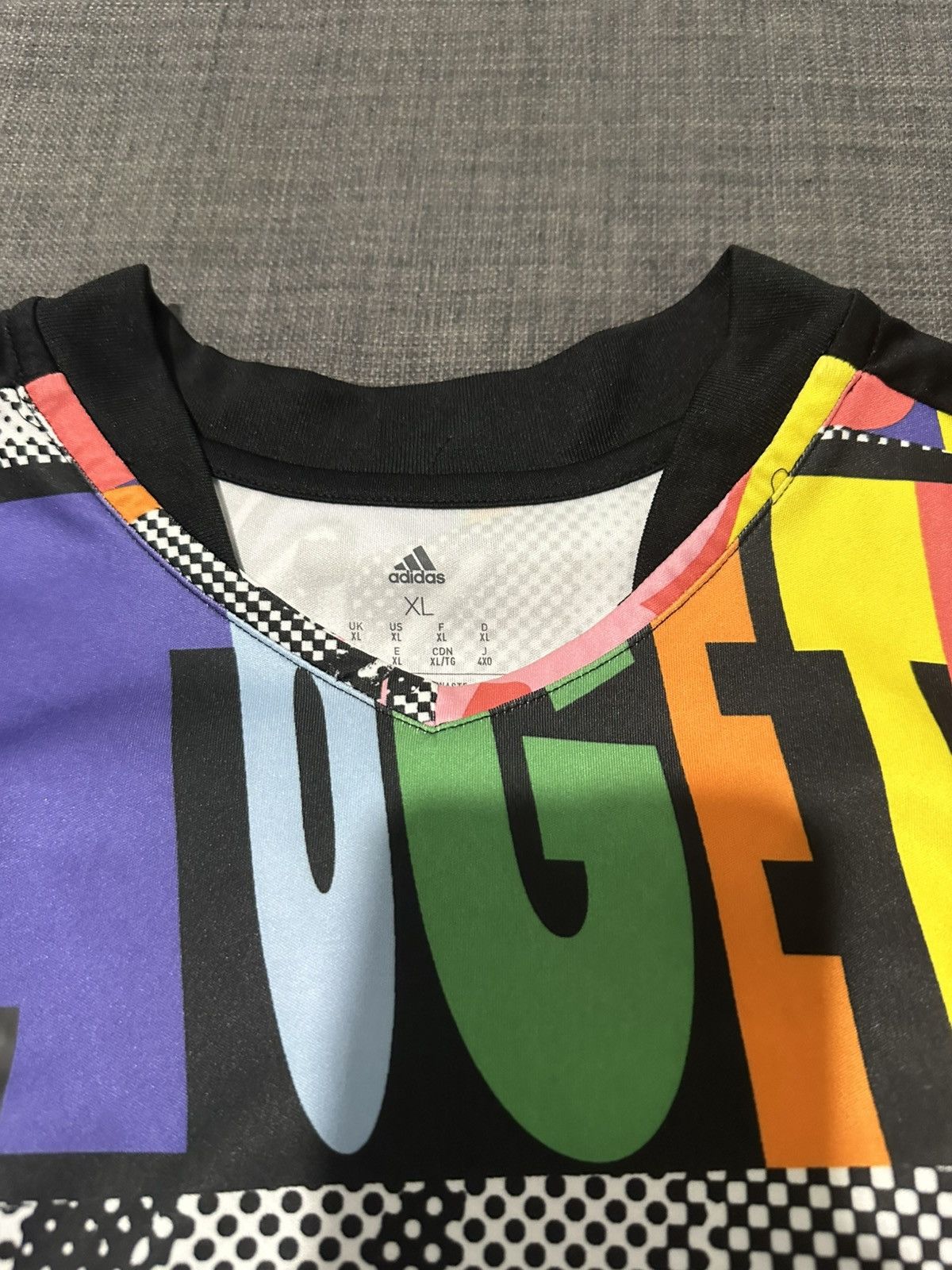 Adidas Adidas pride jersey Size US XL / EU 56 / 4 - 3 Thumbnail