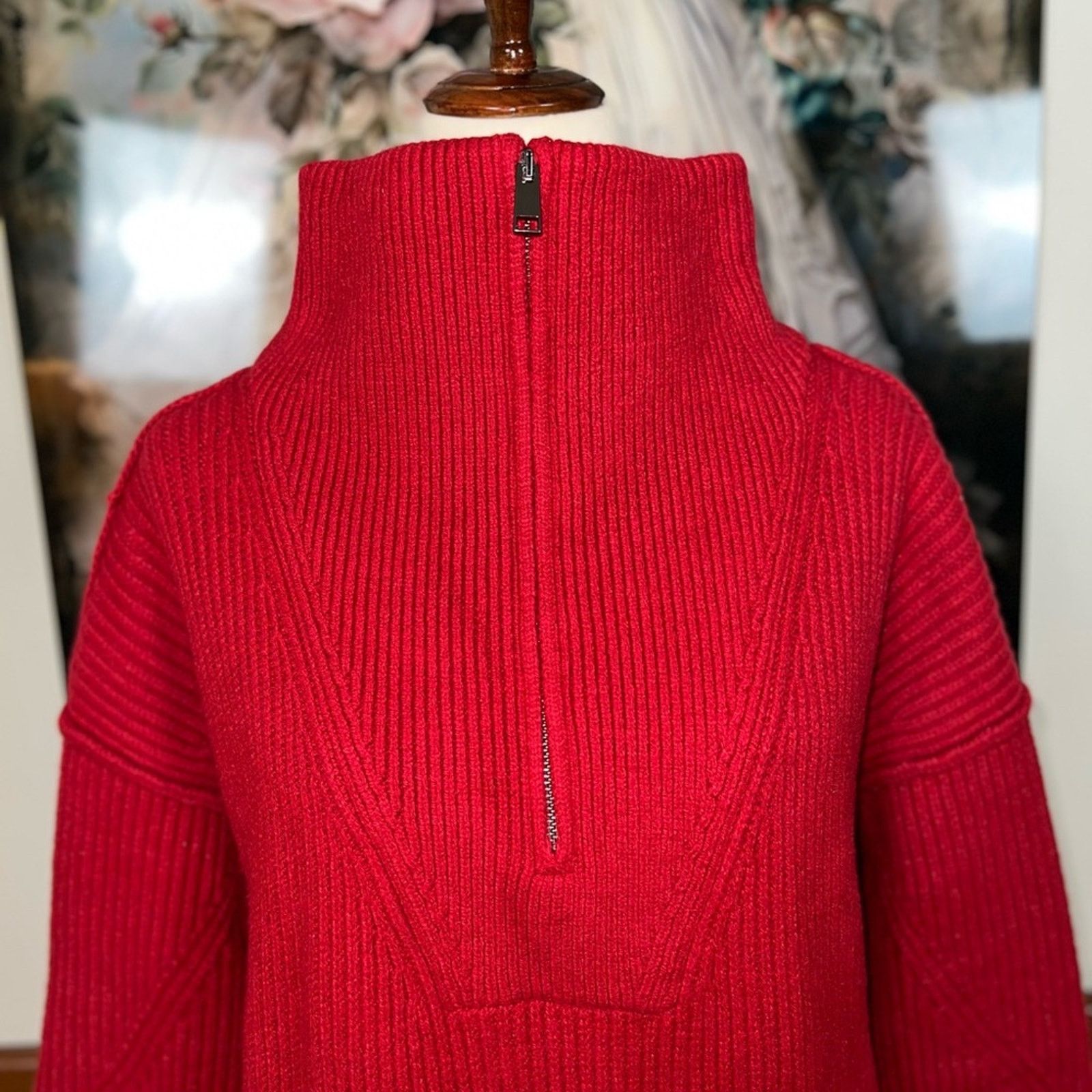 Banana Republic Vintage Y2K Banana Republic Heavy Cotton Ribbed Sweater! Size M / US 6-8 / IT 42-44 - 3 Thumbnail