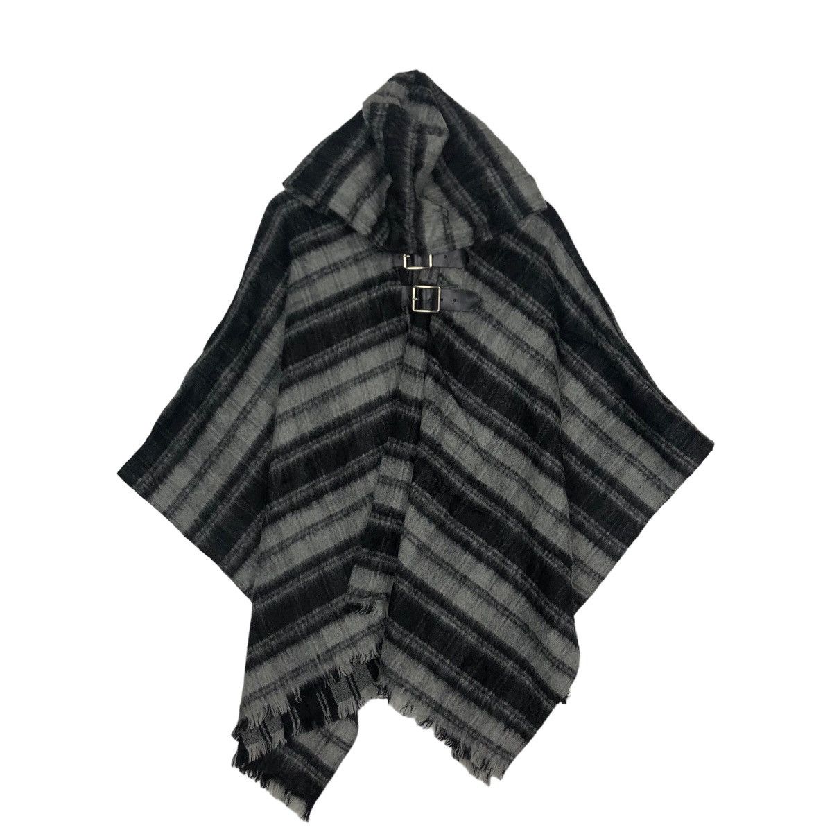 Japanese Brand VINTAGE ONEILL CLOAK OVERSIZED TARTAN DESIGN WOOL Size US L / EU 52-54 / 3 - 1 Thumbnail