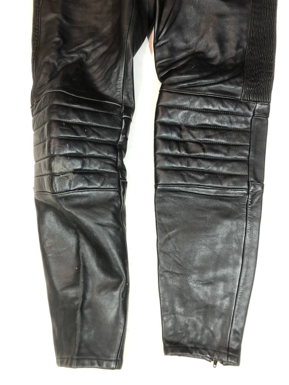 Leather Polo Vintage Racing Motorcycle Leather Pants Size US 33 - 3 Thumbnail
