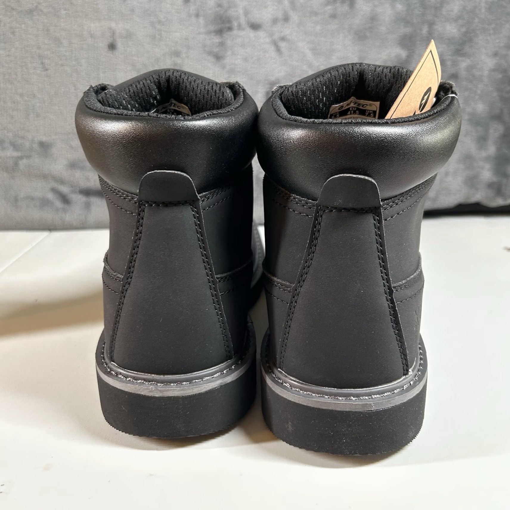 Vintage Hi-Tec Reznor Boots Mens Size 8.5 Black Soft Toe Workwear Casual Size US 9 / EU 42 - 4 Thumbnail