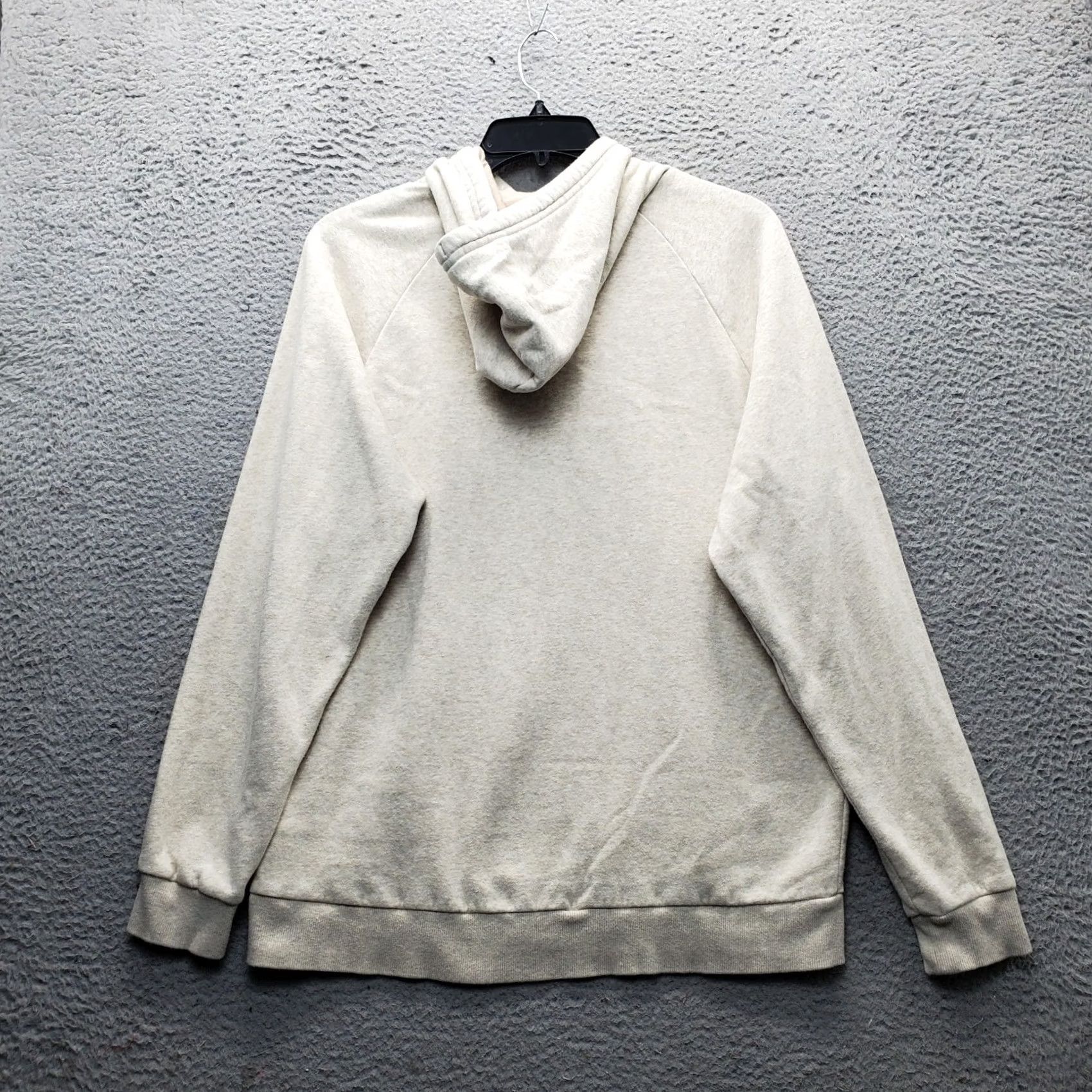 Under Armour Under Armour ColdGear Mens XL Hoodie Beige Fleece Lined Loose Fit Kangaroo Pocket Size US XL / EU 56 / 4 - 2 Thumbnail