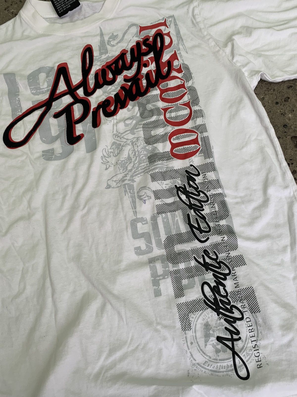 Affliction Vintage South Pole T shirt Size US XL / EU 56 / 4 - 2 Thumbnail