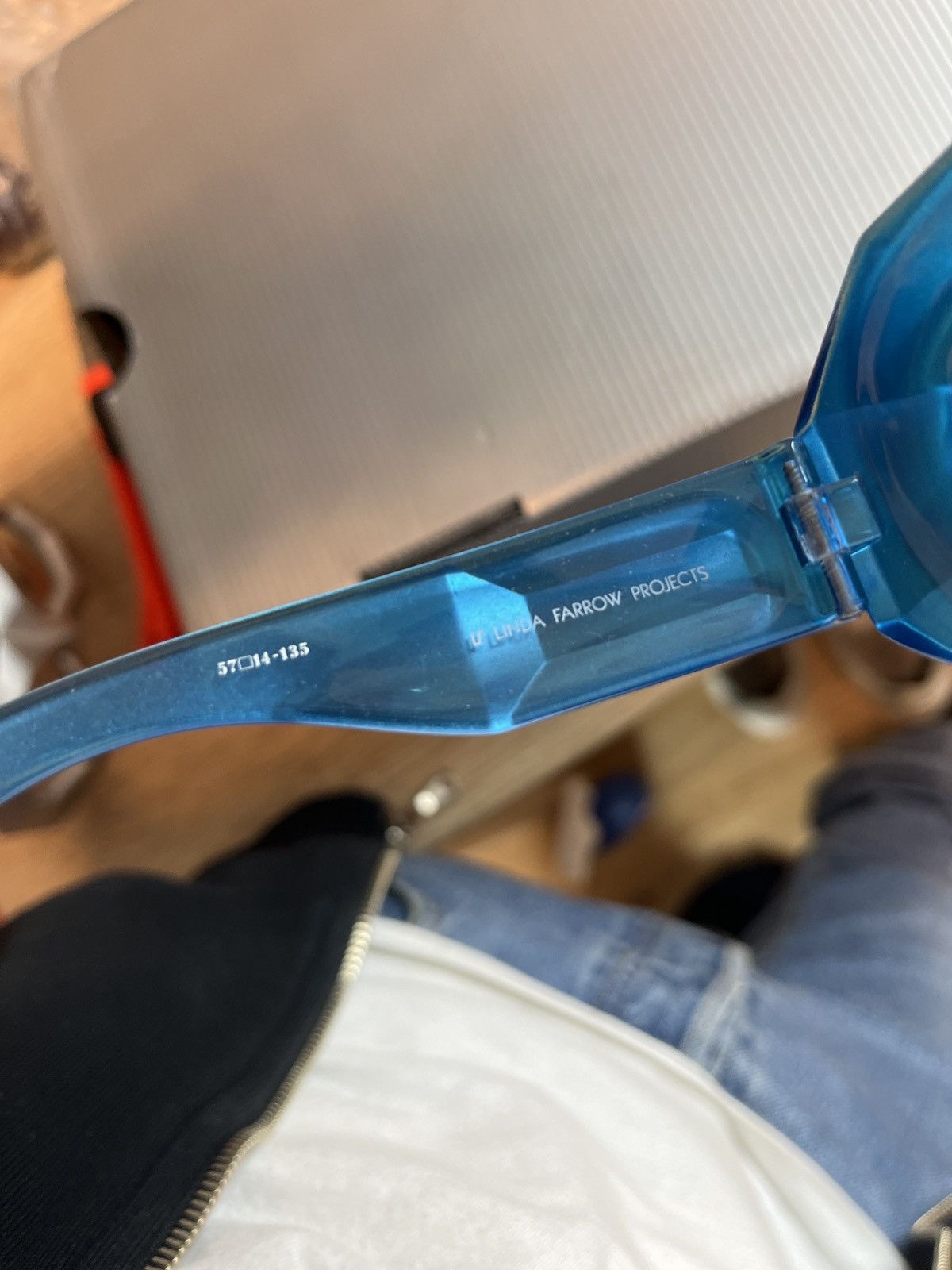 Linda Farrow × Walter Van Beirendonck 🔴⚡️QUICK SALE⚡️Walter Van Beirendonck Diamond Sunglasses Size ONE SIZE - 2 Thumbnail