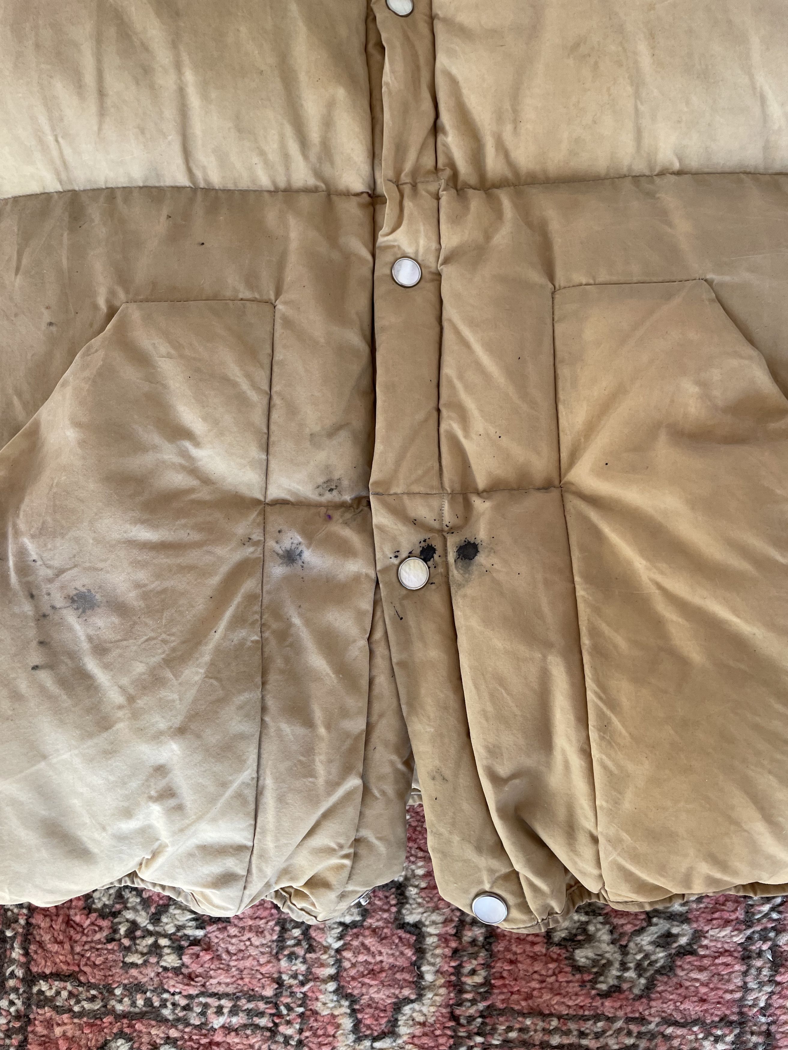 Olderbrother waxed puffer vest Kakishibu Size US XXL / EU 58 / 5 - 3 Thumbnail