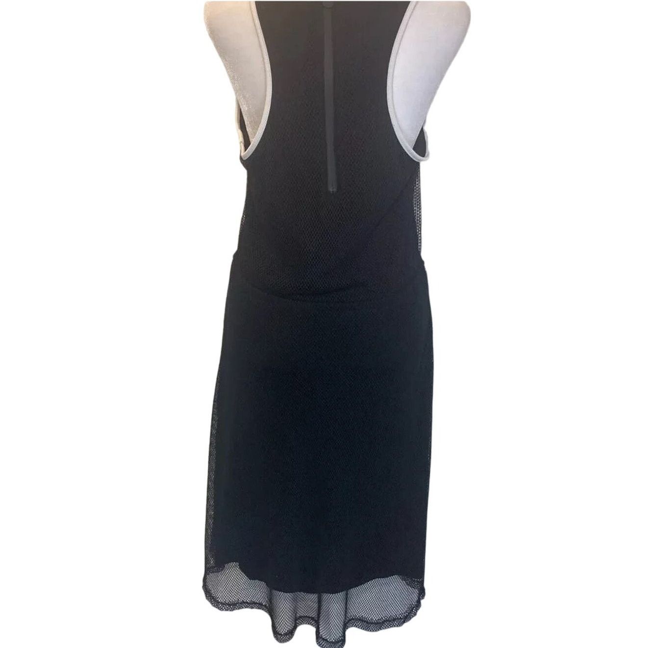 Hunter Hunter Target Black Dress Sleeveless Mesh Drawstring Belt Size M / US 6-8 / IT 42-44 - 4 Thumbnail