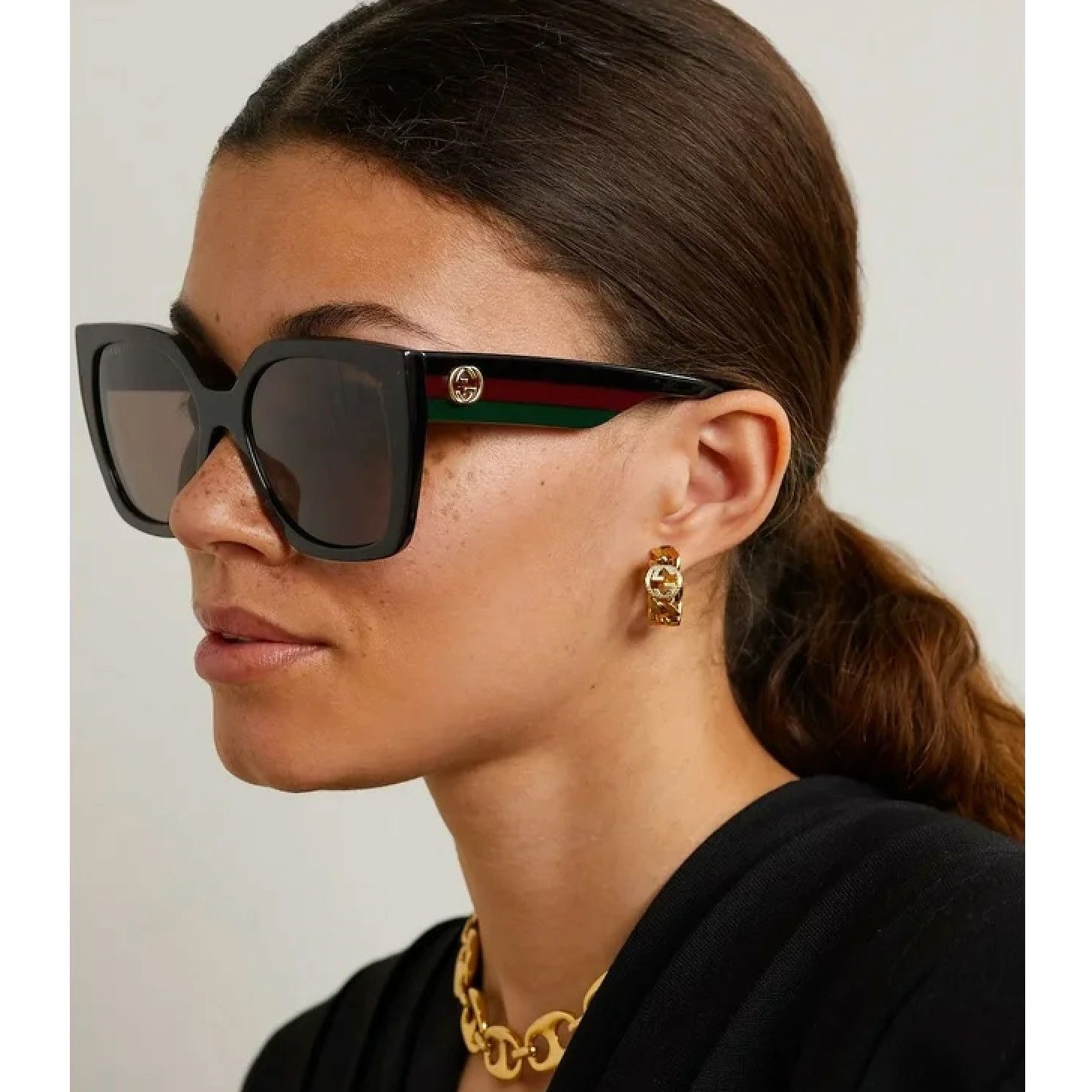 Gucci NEW Gucci Sunglasses GG1300S 002 HavanaBrown Women Authentic Size ONE SIZE - 2 Thumbnail