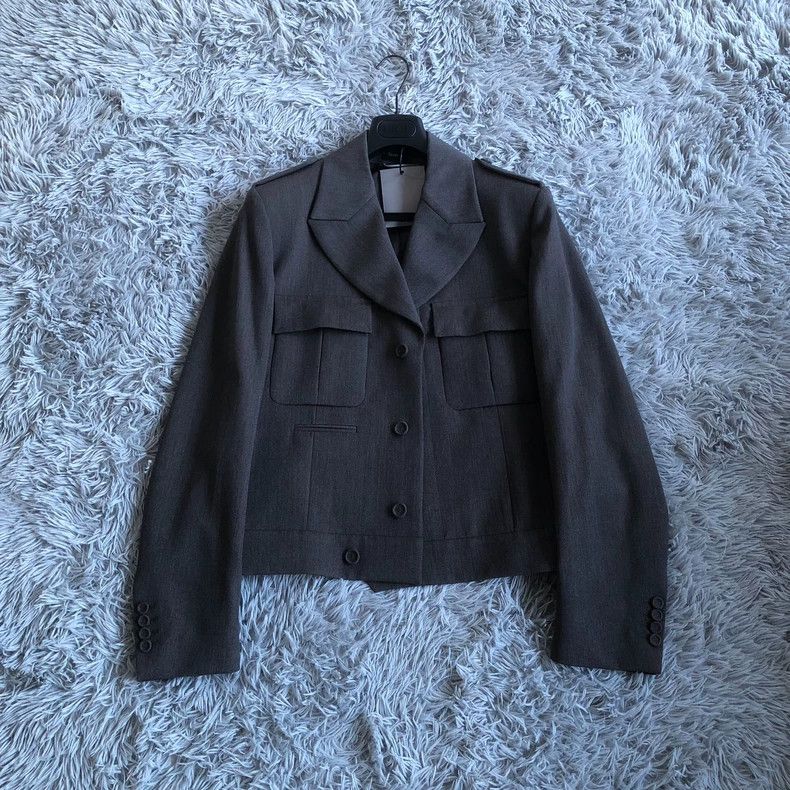 Dior Dior Court wool jacket and suit jacket 2501-Nextarrow Size US L / EU 52-54 / 3 - 6 Thumbnail