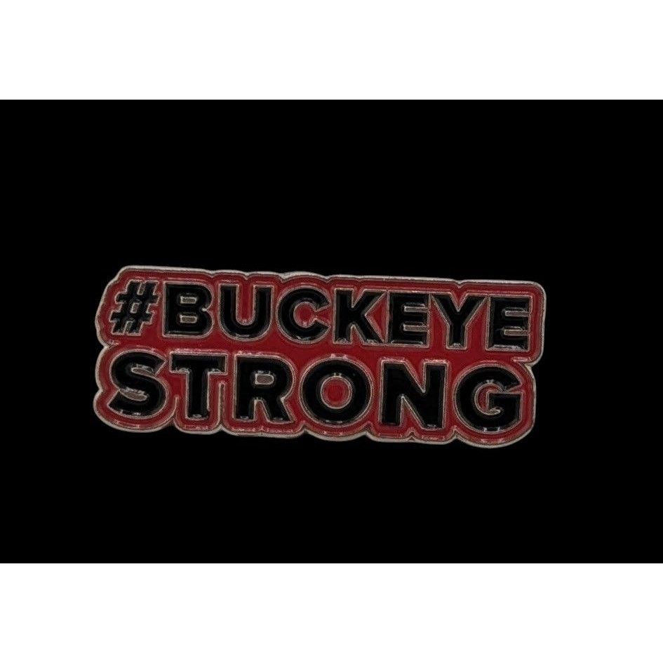 Other Ohio State Buckeye Strong Black And Red Lapel PIn Size ONE SIZE - 1 Thumbnail