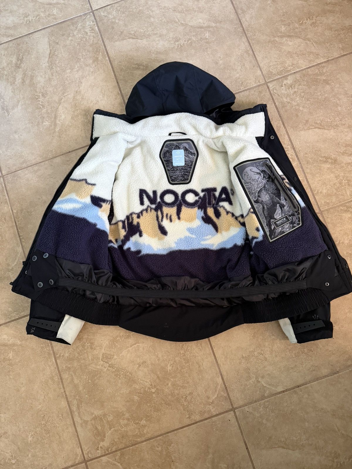 NOCTA × Nike Very Rare NIKE x NOCTA 8K Peaks DLMTS 8000 Jacket 'Black' Size US M / EU 48-50 / 2 - 2 Thumbnail