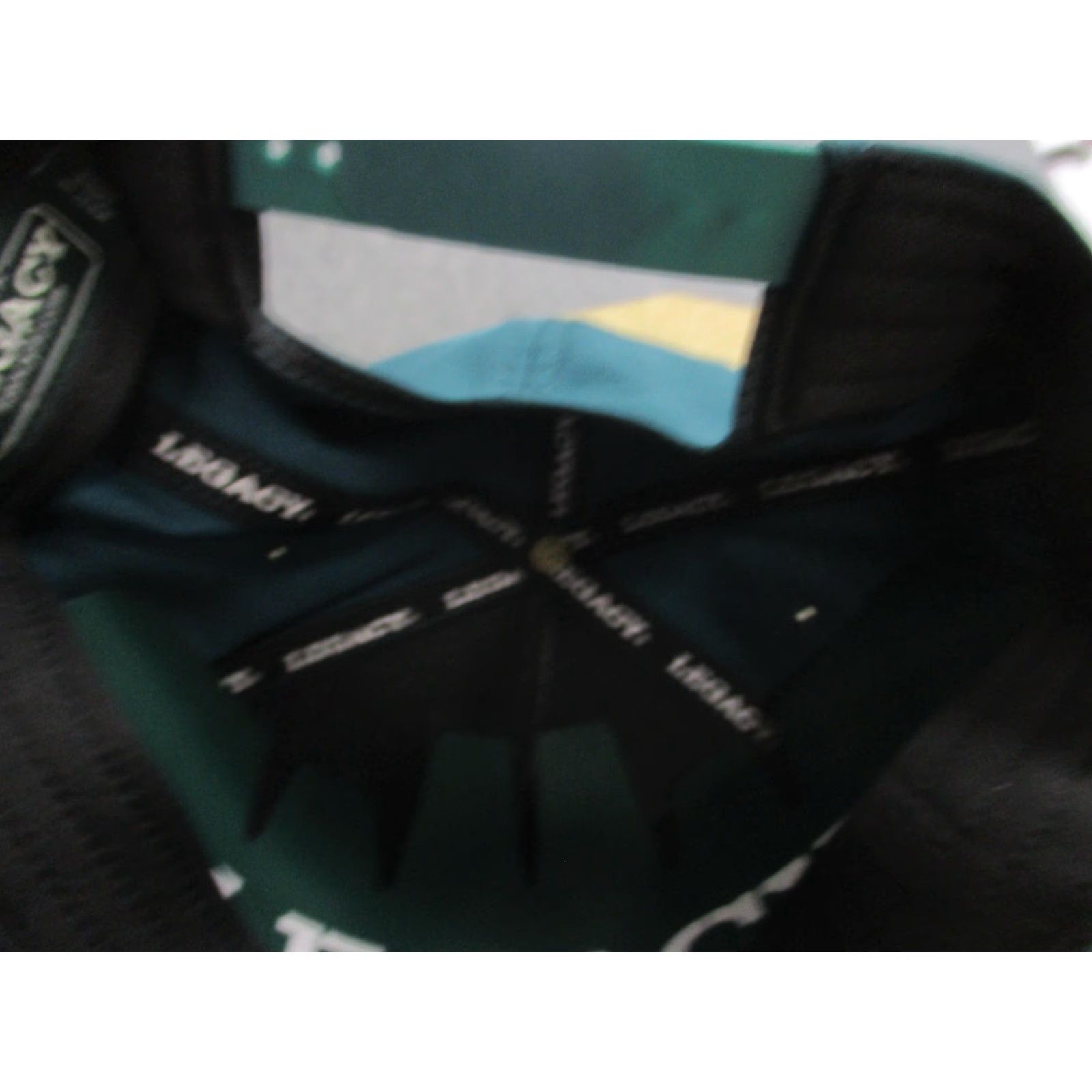 Our Legacy Legacy Deep Creek Lake Hat Cap Snap Back Mens One Size Green Rope Caddy Graphic Size ONE SIZE - 6 Thumbnail