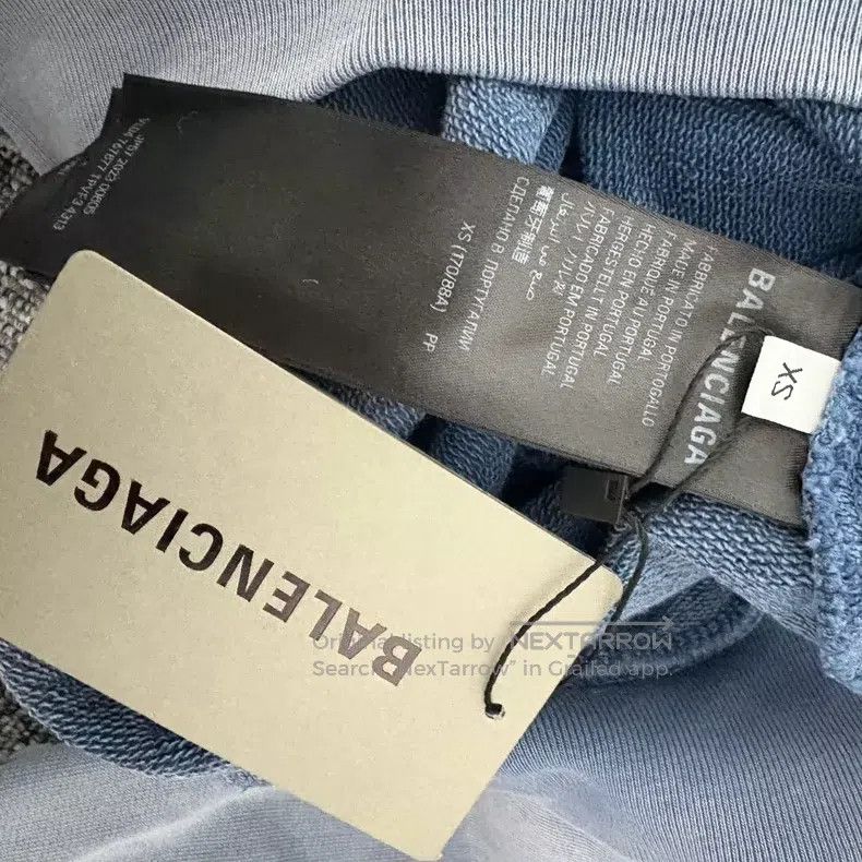 Balenciaga Balenciaga Phantom overlap 3B gradient blue wash distresse Size US XS / EU 42 / 0 - 4 Thumbnail