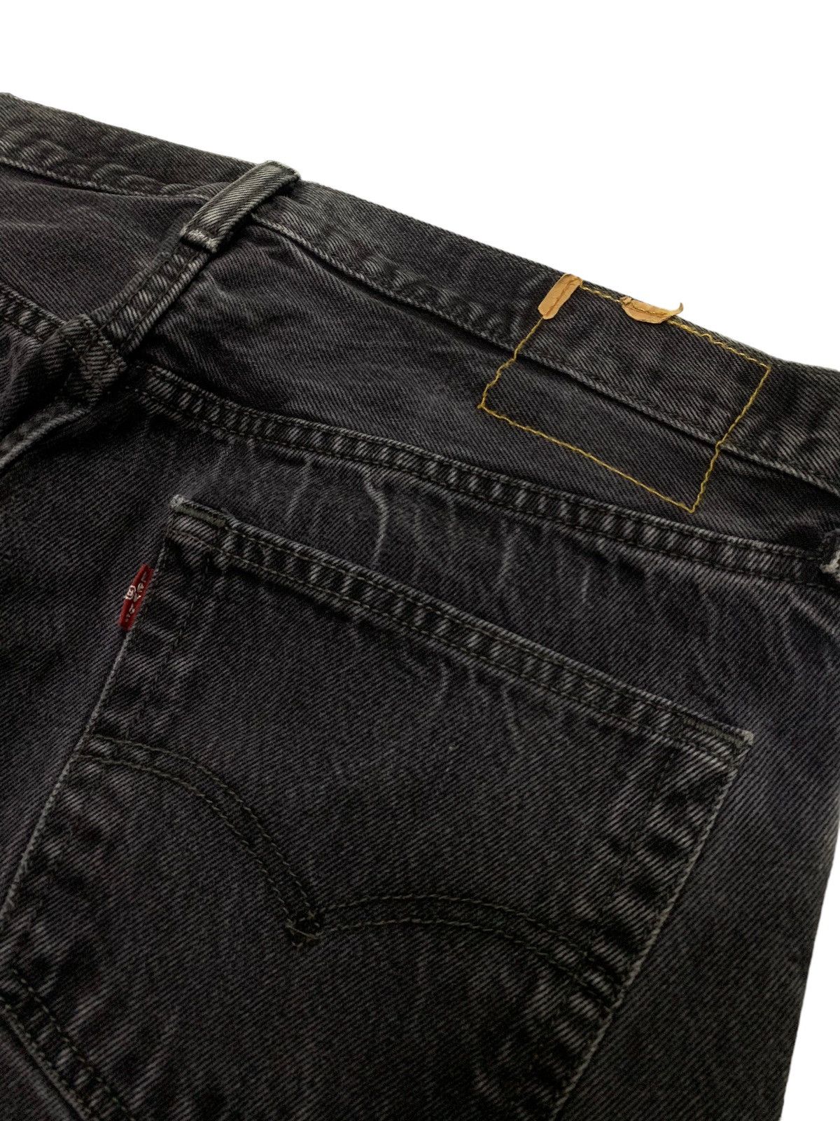 LVC × Levi's × Vintage Vintage Levis 501 faded super black distressed jeans pants Size US 34 / EU 50 - 10 Thumbnail