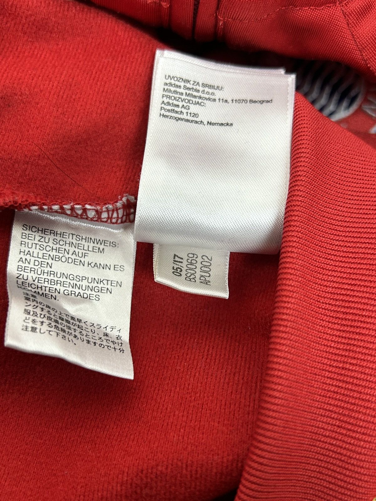 Adidas Adidas FC Bayern Munchen 2017/18 Tracksuit Jacket Size US S / EU 44-46 / 1 - 9 Thumbnail