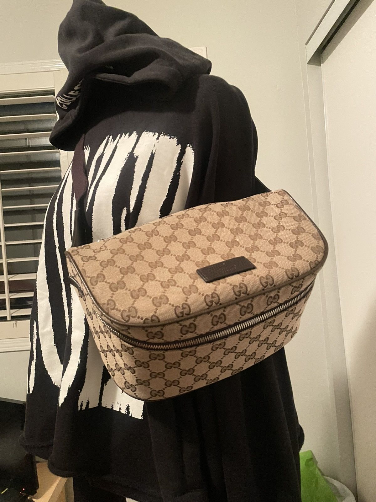 Gucci Gucci “GG” Canvas Belt Bag Size ONE SIZE - 4 Thumbnail