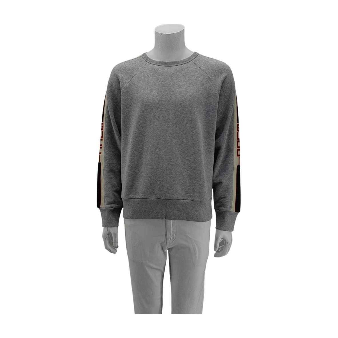 Gucci Gucci Logo Tape Cotton Sweatshirt Size M Size US M / EU 48-50 / 2 - 1 Thumbnail