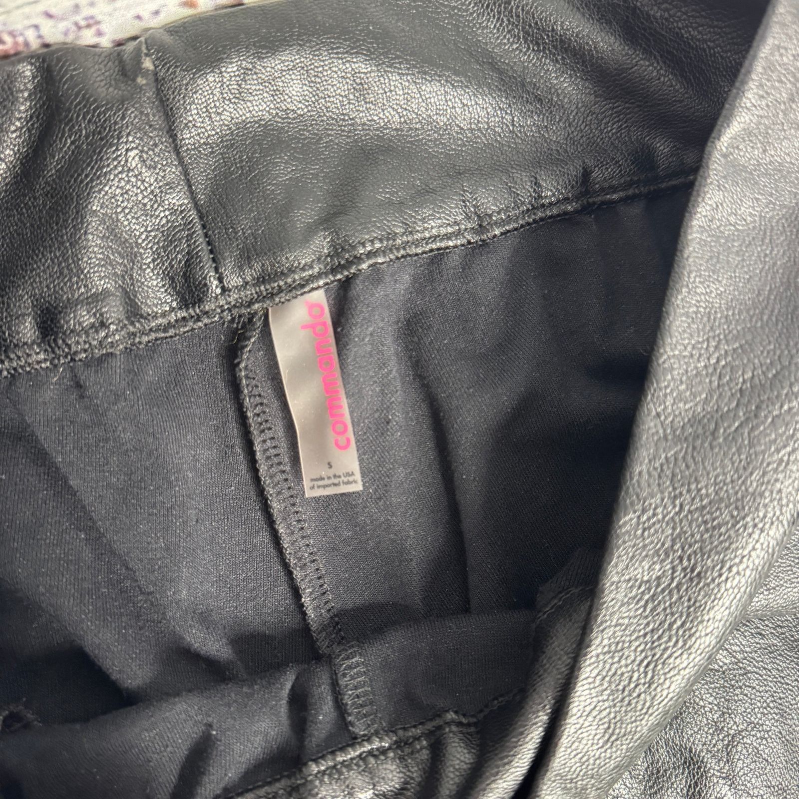 Commando Commando REVOLVE Faux Leather Jogger in Black Small Size 26" / US 2 / IT 38 - 4 Thumbnail