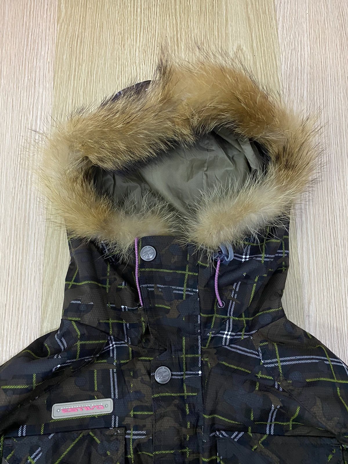 Japanese Brand Estivo racoon fur hood coveralls Size S / US 4 / IT 40 - 5 Thumbnail