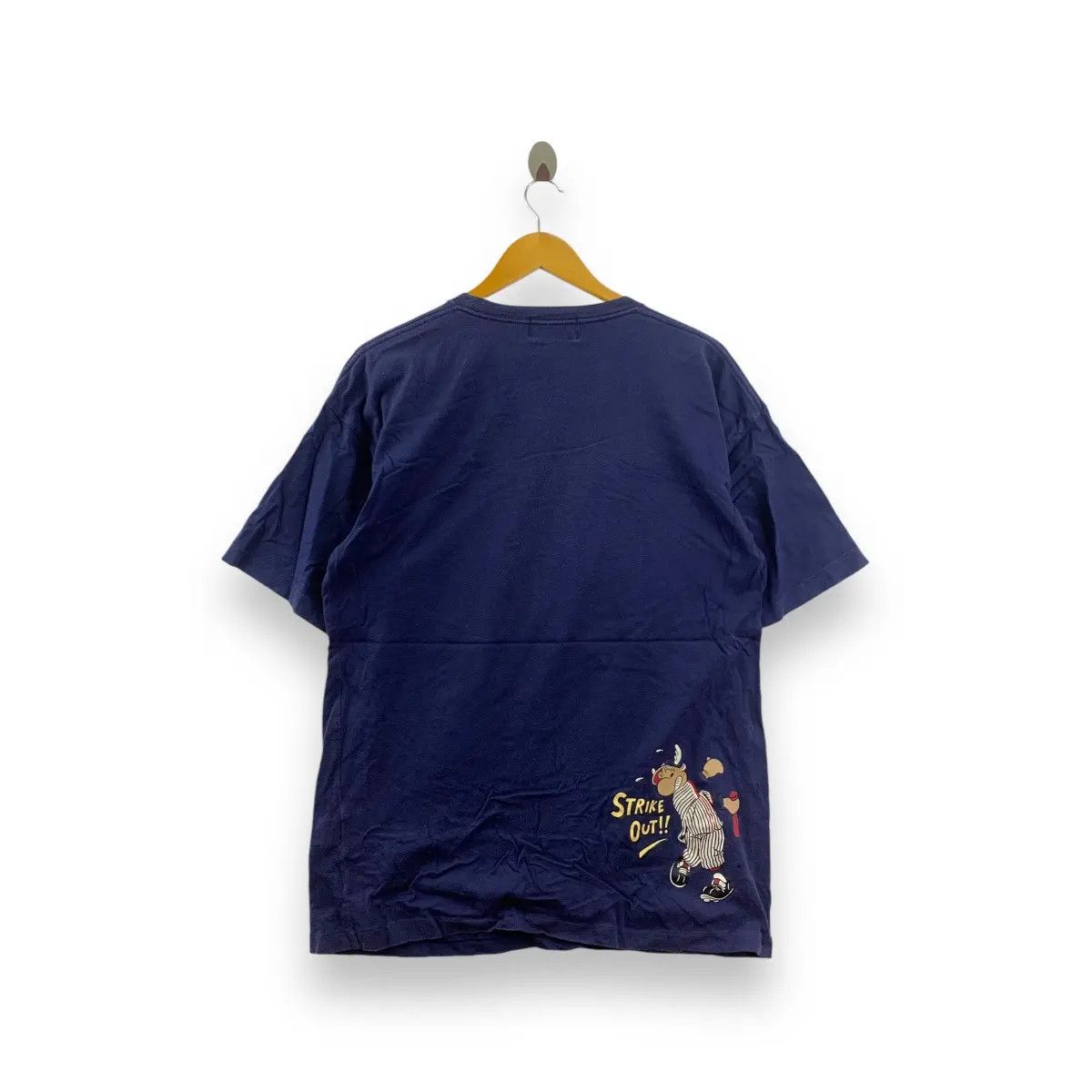 Vintage Vintage 1985 CAPTAIN SANTA BASEBALL Joy Mark Tee Shirt Size US L / EU 52-54 / 3 - 3 Thumbnail