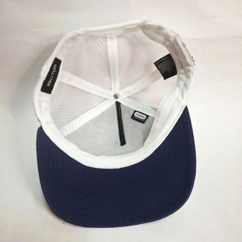 Brixton × Vintage Brixton Alpha Block Trucker Hat Olive Embroidered Cap Size ONE SIZE - 6 Thumbnail