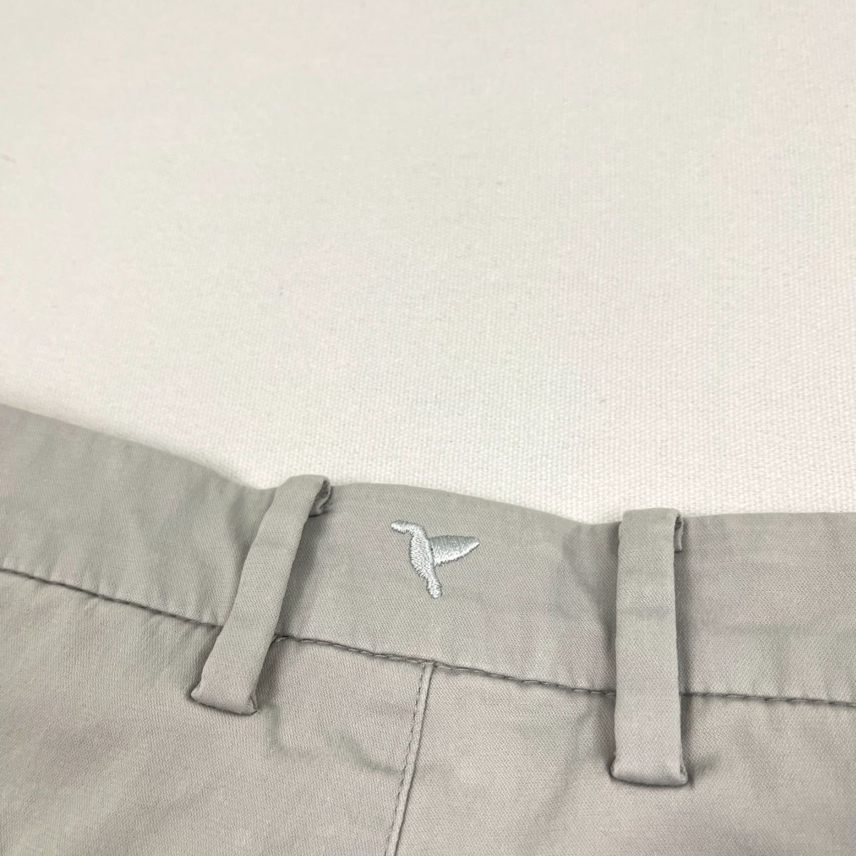 Vintage Bird Dogs Pants Mens 34 x 27 Lined Gray Active Performance Golf Stretch Travel Chino Slim 5-Pocket Front Flat Front Button Zip Casual Mens Size US 34 / EU 50 - 3 Thumbnail