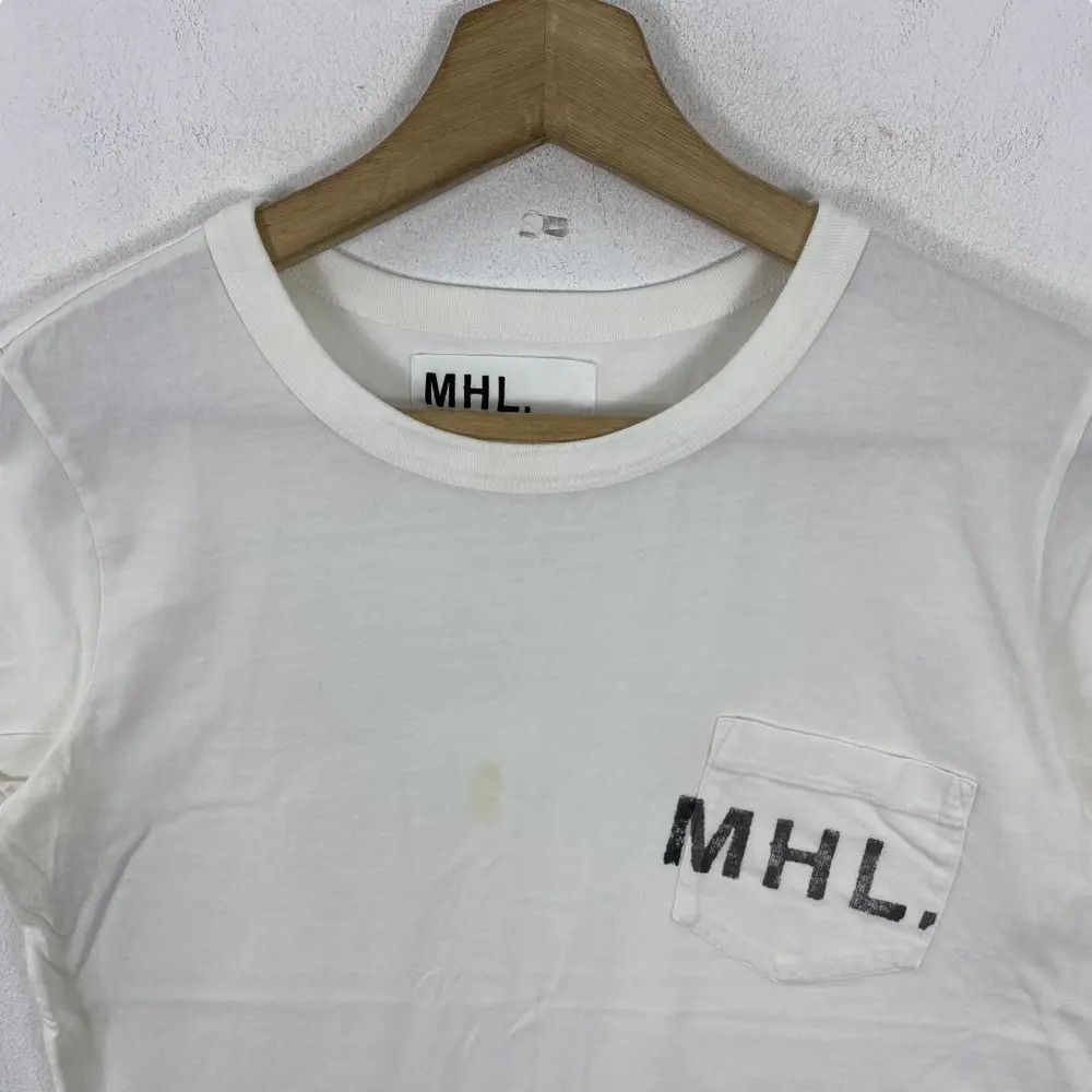 Designer MHL MARGARET HOWELL British Designer Pocket Tee Shirt Size 2 Size US M / EU 48-50 / 2 - 2 Thumbnail