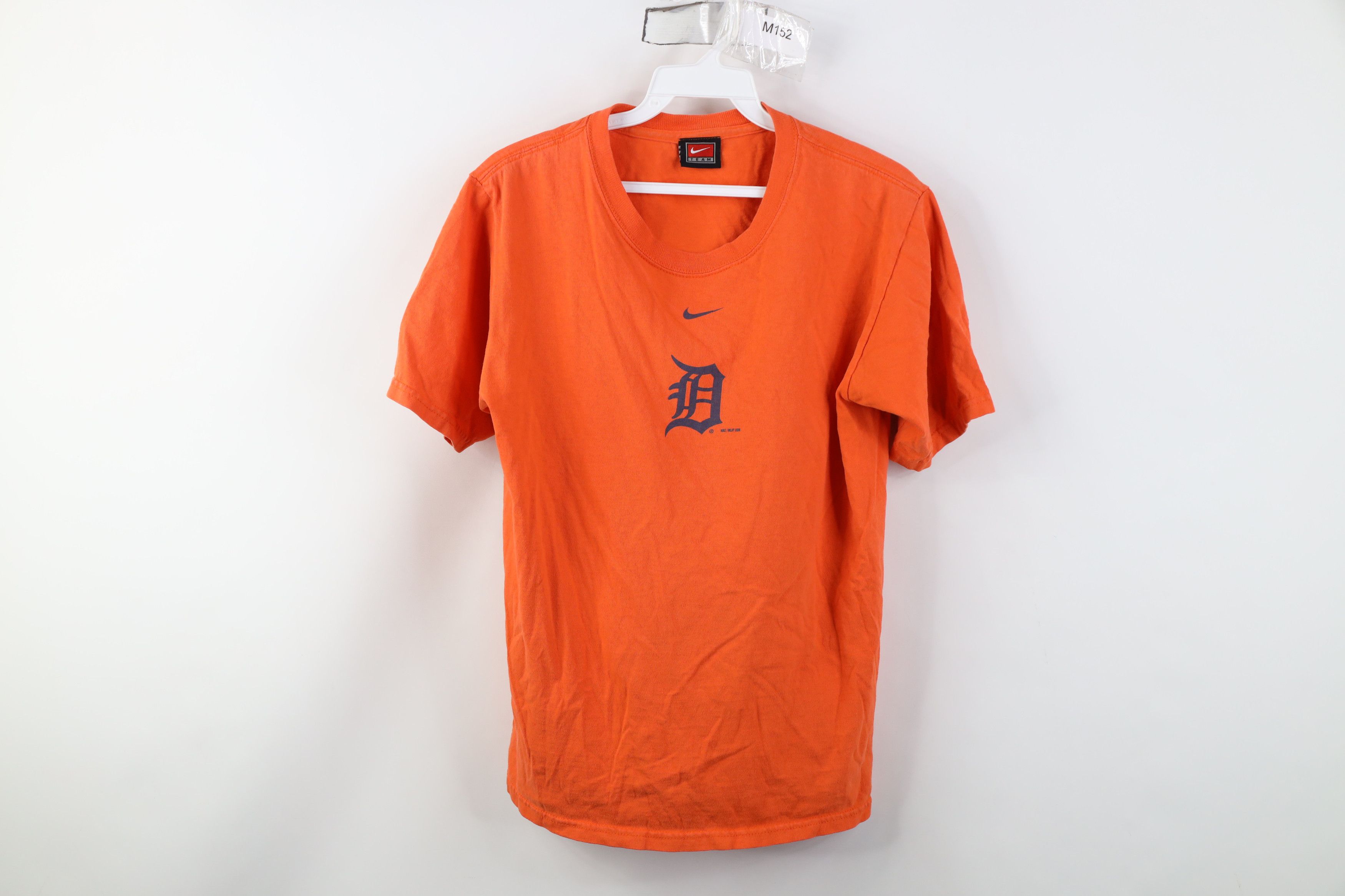 Nike Vintage Y2K Nike Swoosh Detroit Tigers Baseball T-Shirt Size S / US 4 / IT 40 - 1 Thumbnail
