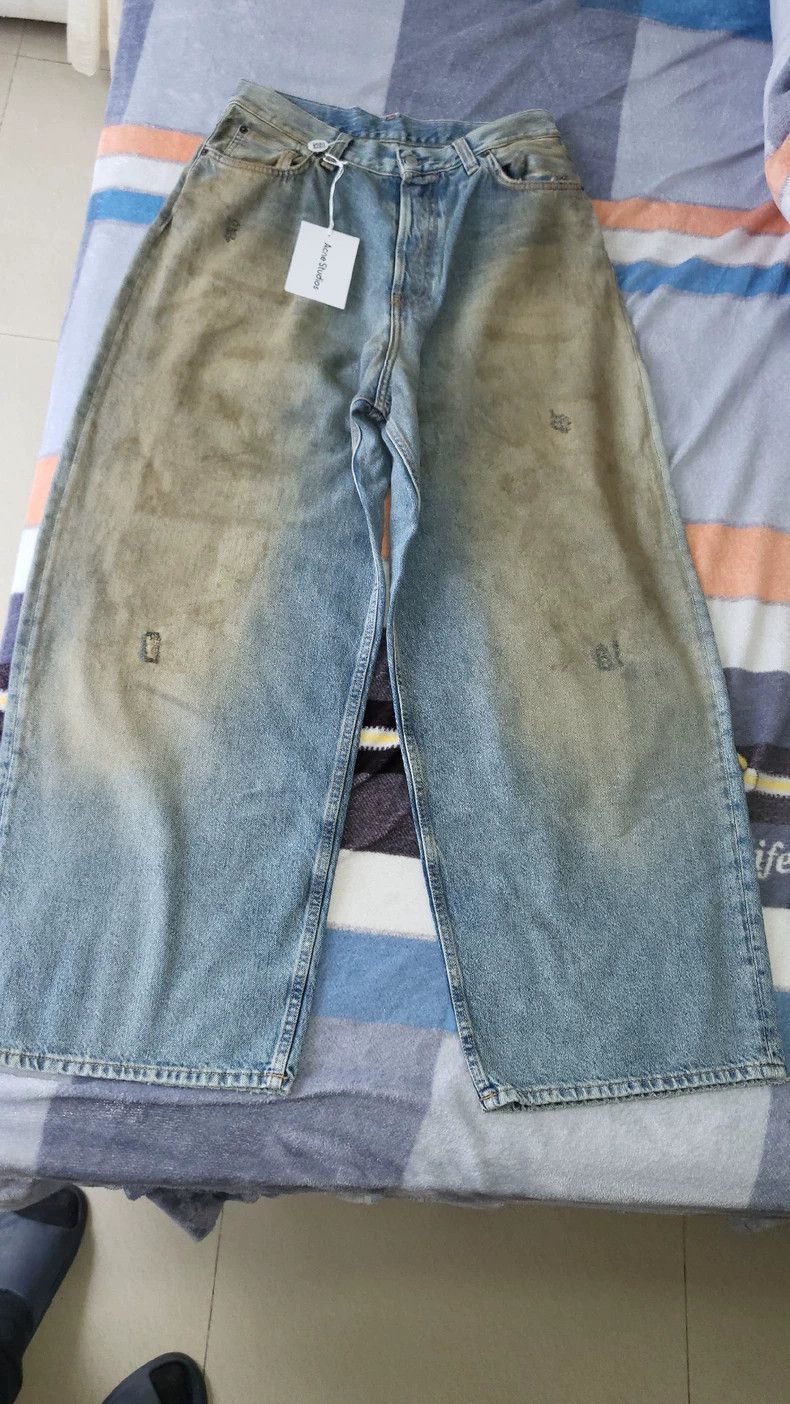 Acne Studios acne studios Mud and dirt to make old baggy jeans 2502-Next Size US 38 / EU 54 - 1 Thumbnail