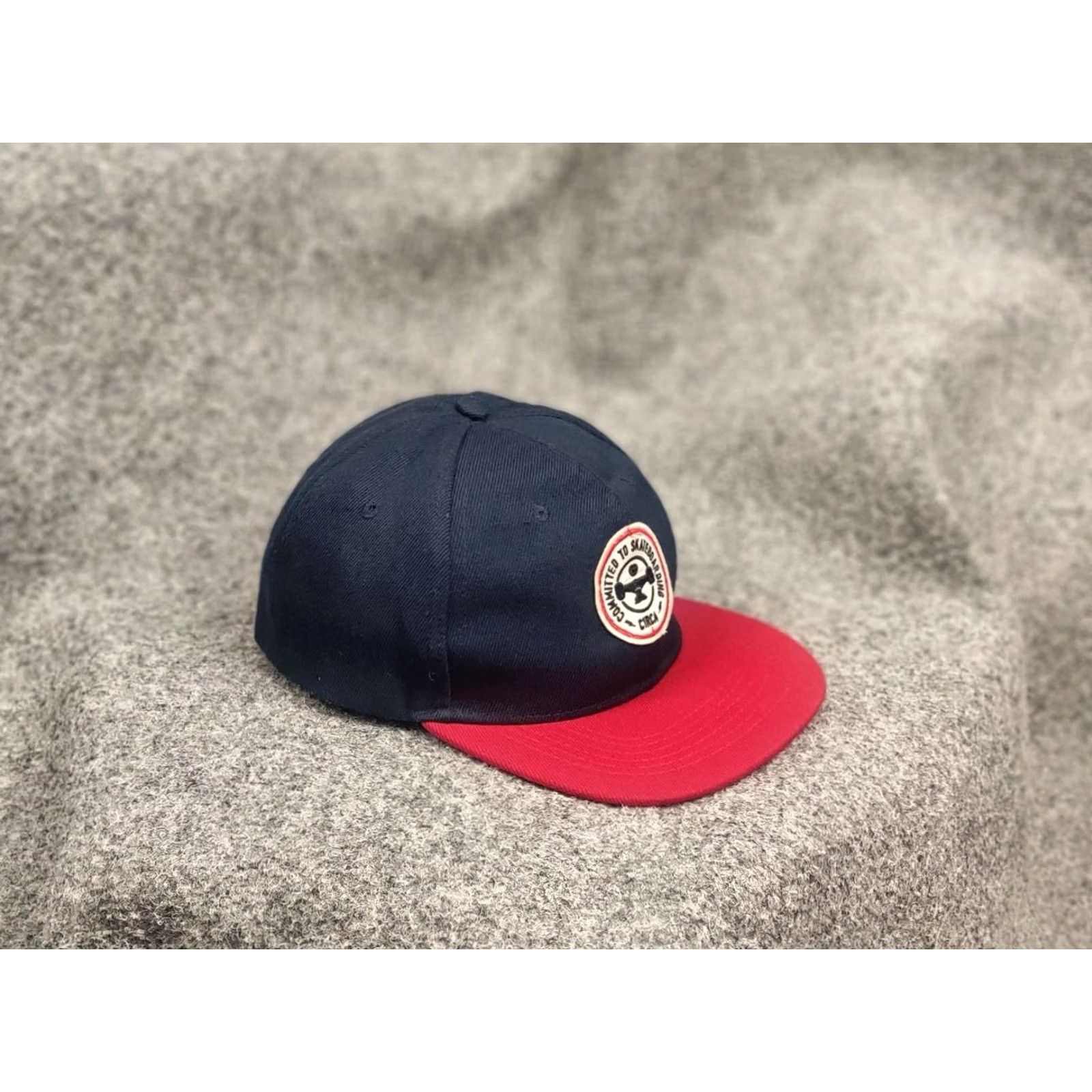 Vintage VINTAGE Circa C1RCA Patch Hat Snapback Navy Red One Size Red 90s Sports Mens Size ONE SIZE - 5 Thumbnail