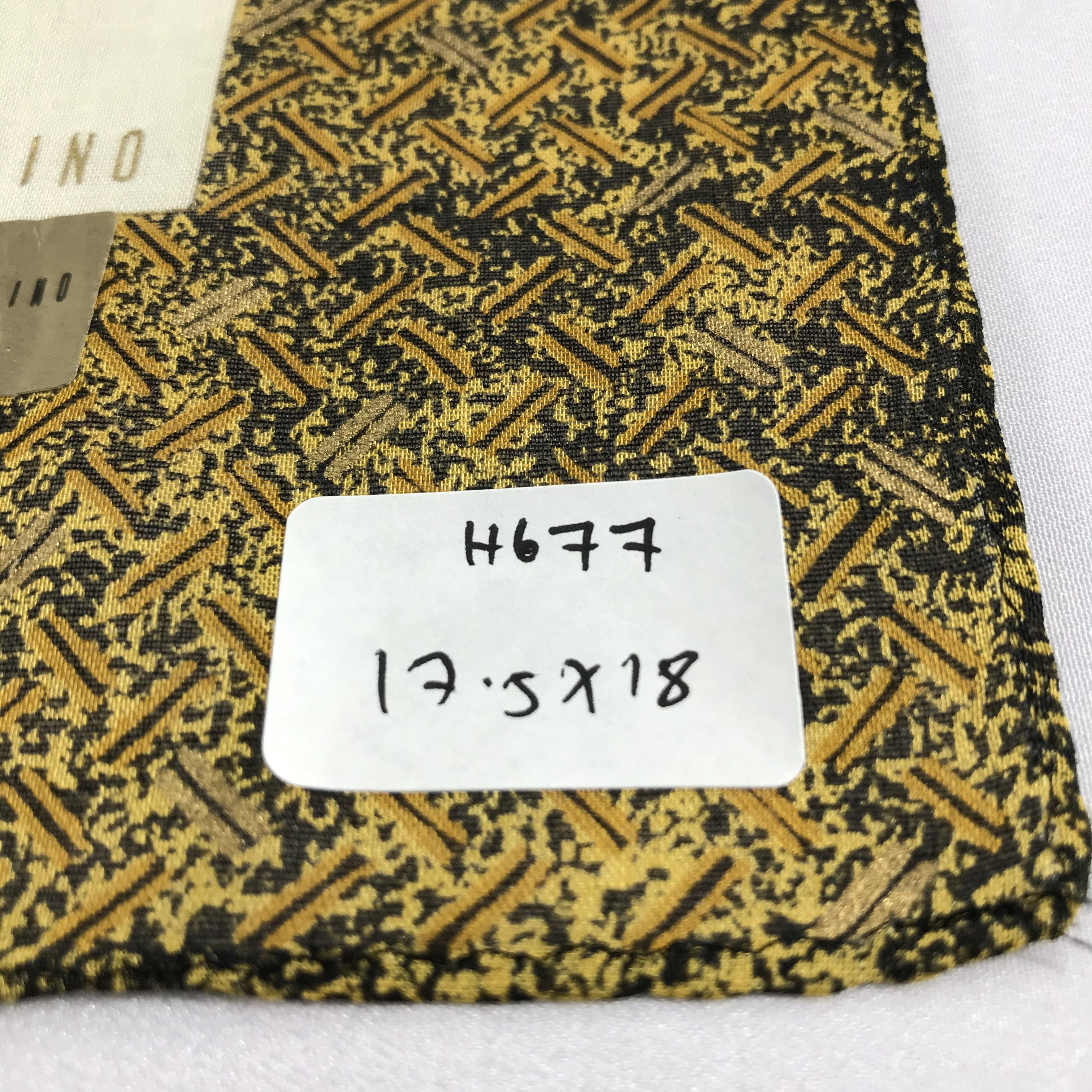 Hiroko Koshino Homme Hiroko Koshino Handkerchief Neckerchief Bandana H677 Size ONE SIZE - 5 Thumbnail