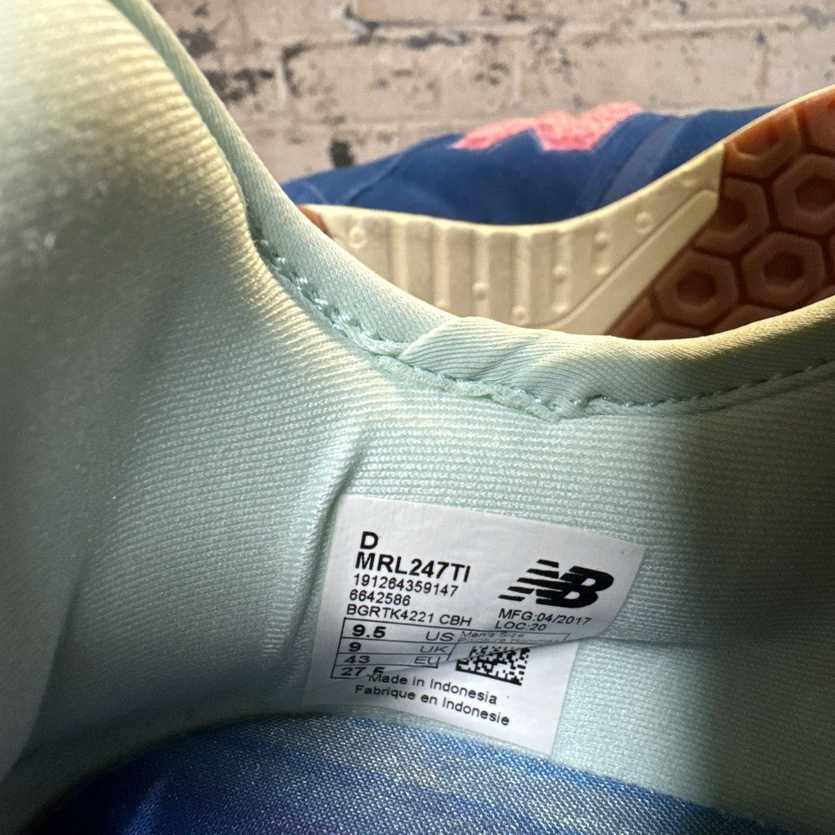 New Balance New Balance Titolo 247 Deep into the Blue Sz. 9.5 No Box Size US 9.5 / EU 42-43 - 6 Thumbnail