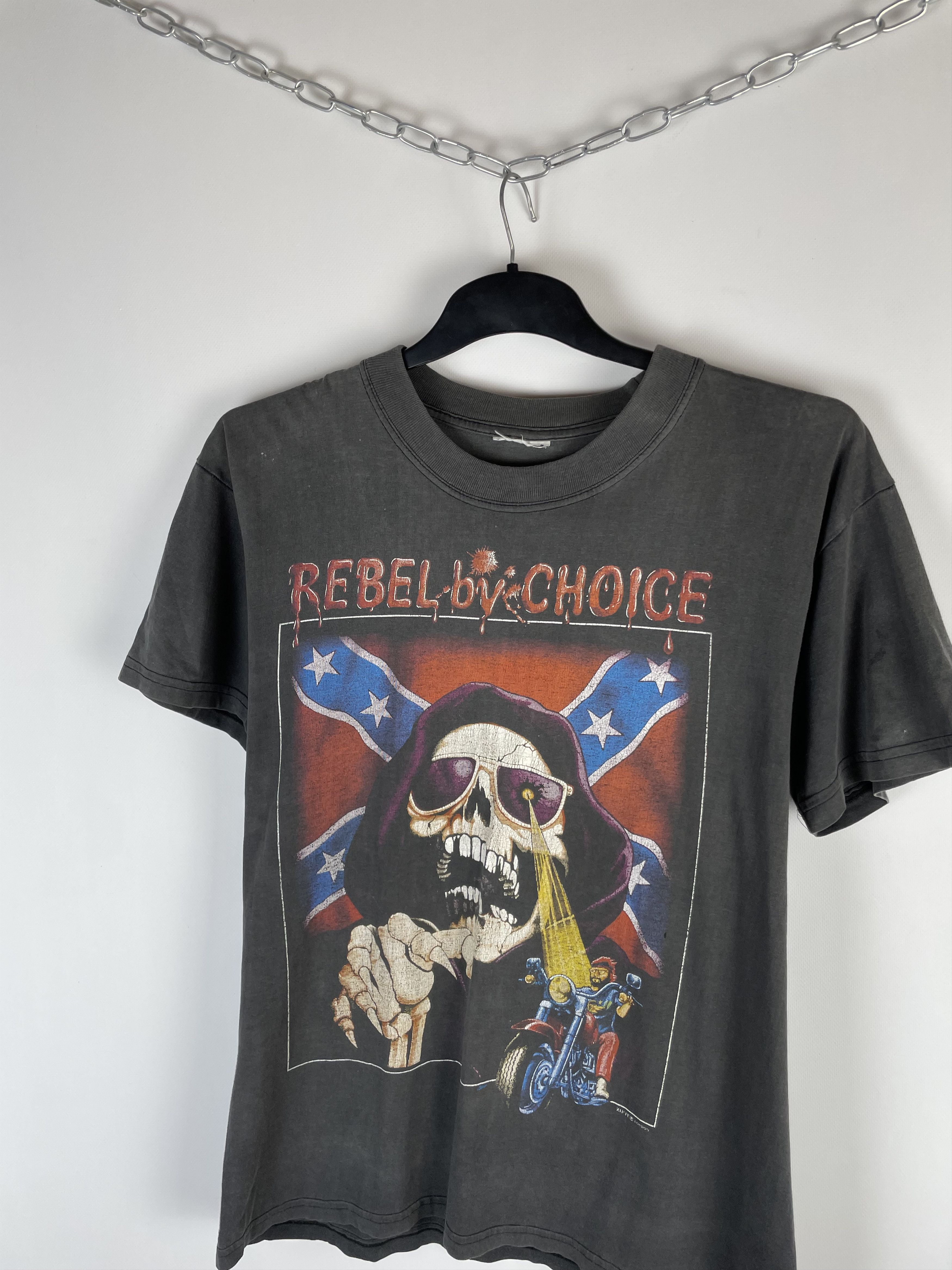 Harley Davidson 90's Rebel by choice Harley Davidson 3D Emblem style Size US L / EU 52-54 / 3 - 3 Thumbnail