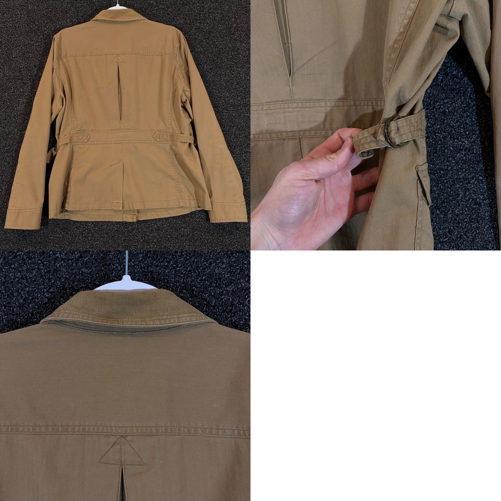 Ralph Lauren Lauren Ralph Lauren Jacket Women Size 12 Brown Military Epaulets Button Up Pockets Classic Womens Size XL / US 12-14 / IT 48-50 - 8 Thumbnail