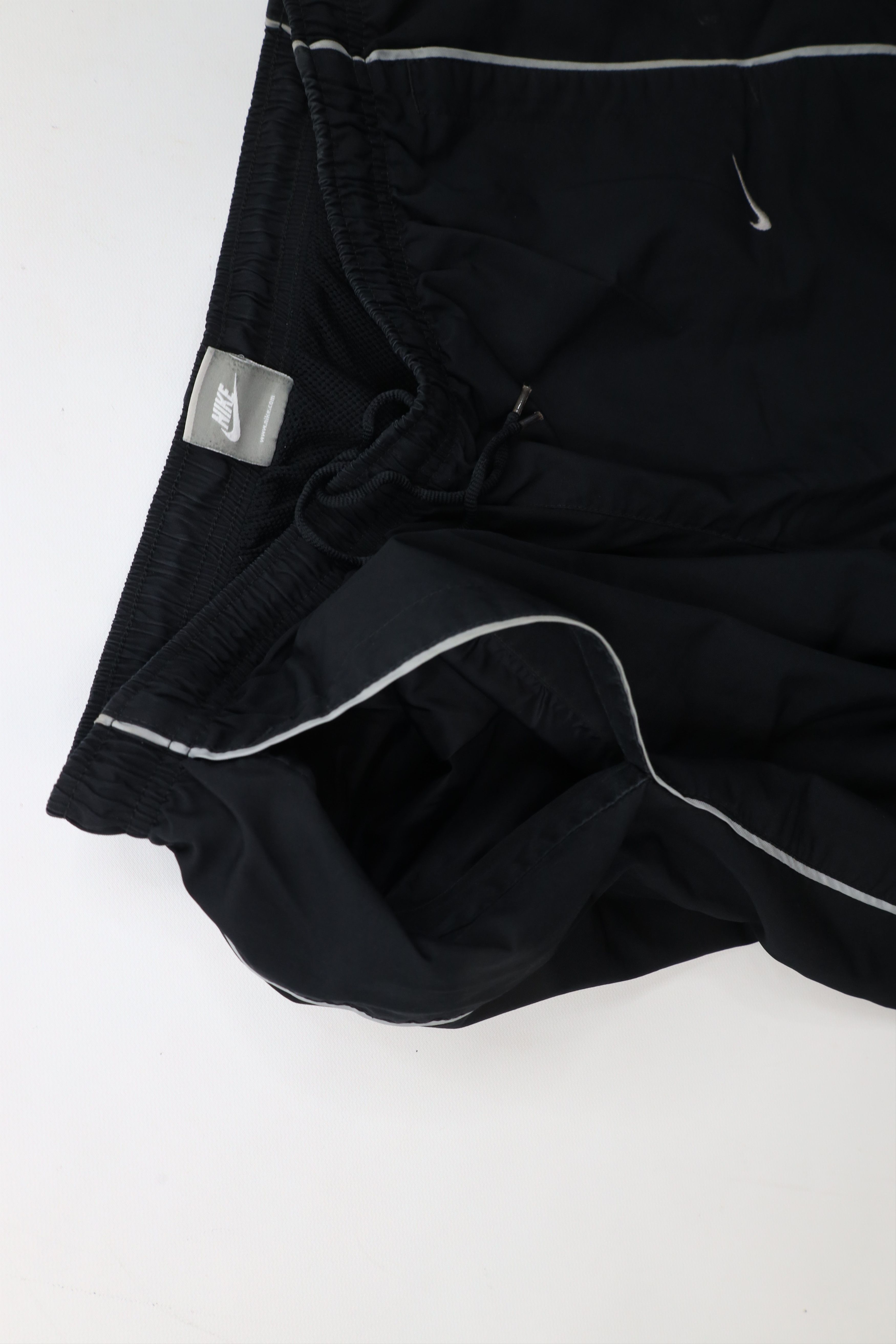 Nike × Vintage Vintage Nike Travis Scott Mini Swoosh Lined Wide Leg Pants Size US 34 / EU 50 - 10 Thumbnail