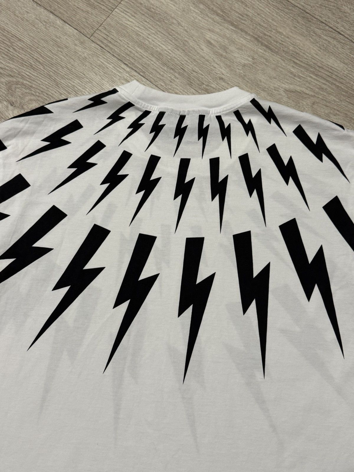Neil Barrett 🔷Neil Barrett Thunderbolt T-shirt🔷 Size US M / EU 48-50 / 2 - 6 Thumbnail