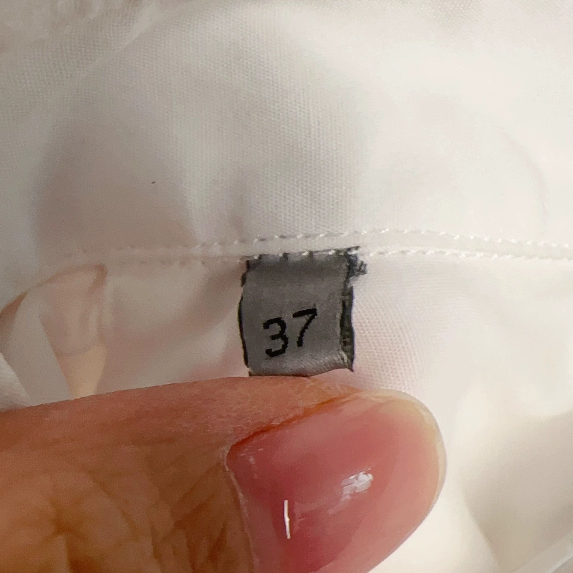 Dior white dior long sleeve shirt size 37 Size US M / EU 48-50 / 2 - 3 Thumbnail