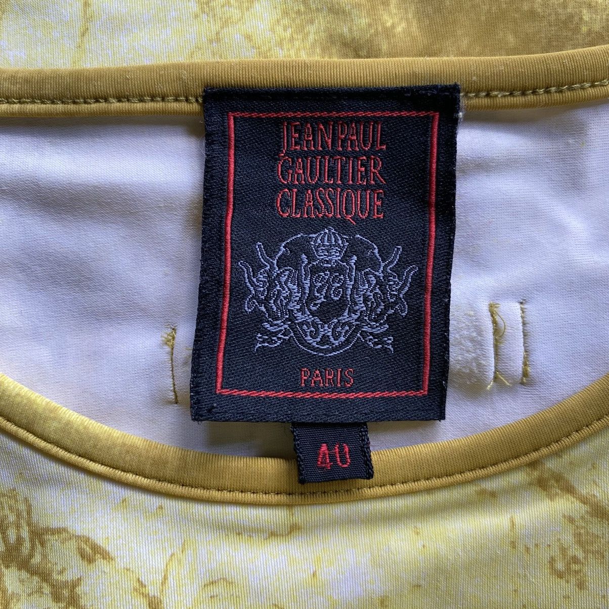 Jean Paul Gaultier Jean Paul Gaultier 1998 Jesus Christ Face Top T-Shirt Size S / US 4 / IT 40 - 11 Thumbnail