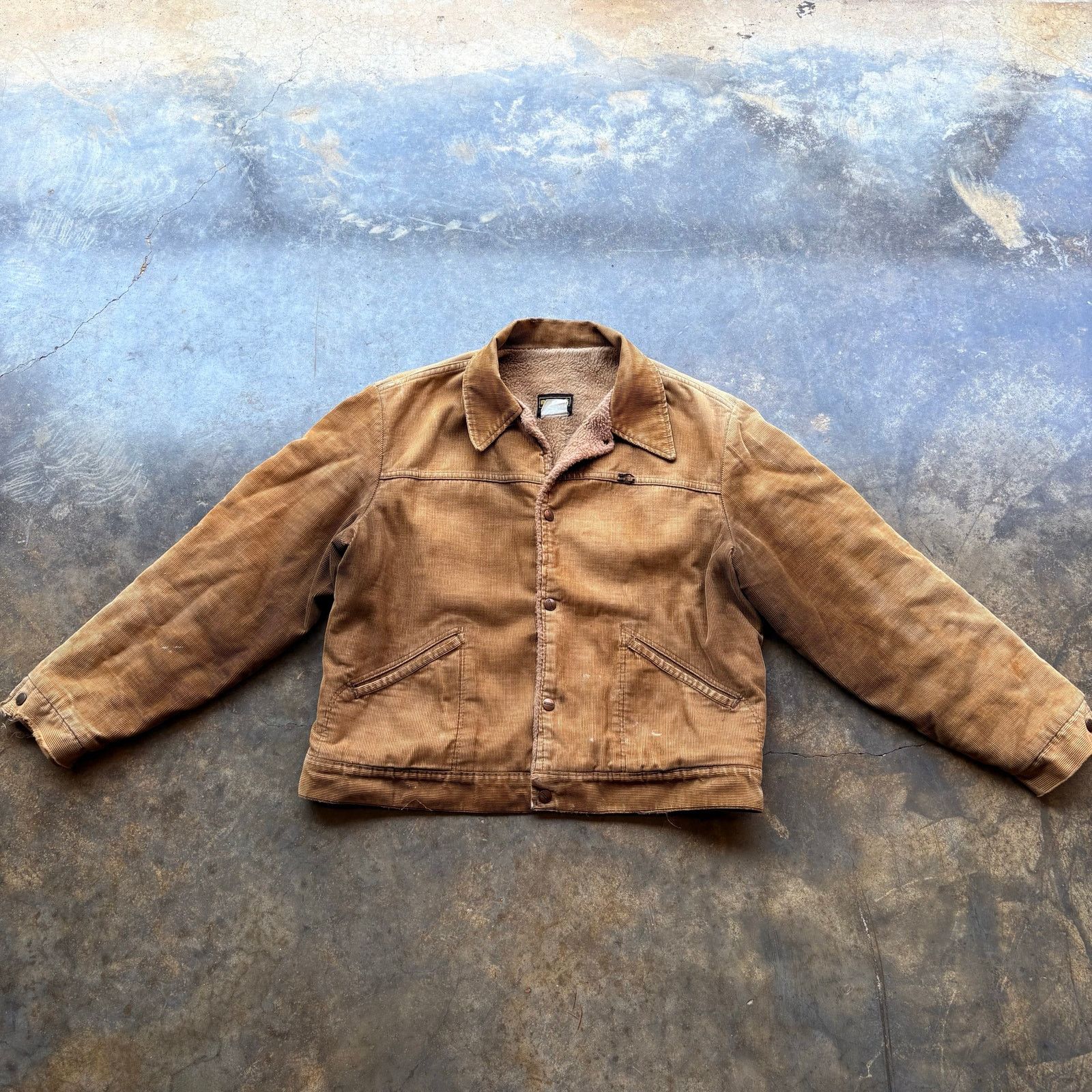 Vintage Crazy True Vintage Maverick Faded Corduroy Coat Size US L / EU 52-54 / 3 - 1 Thumbnail
