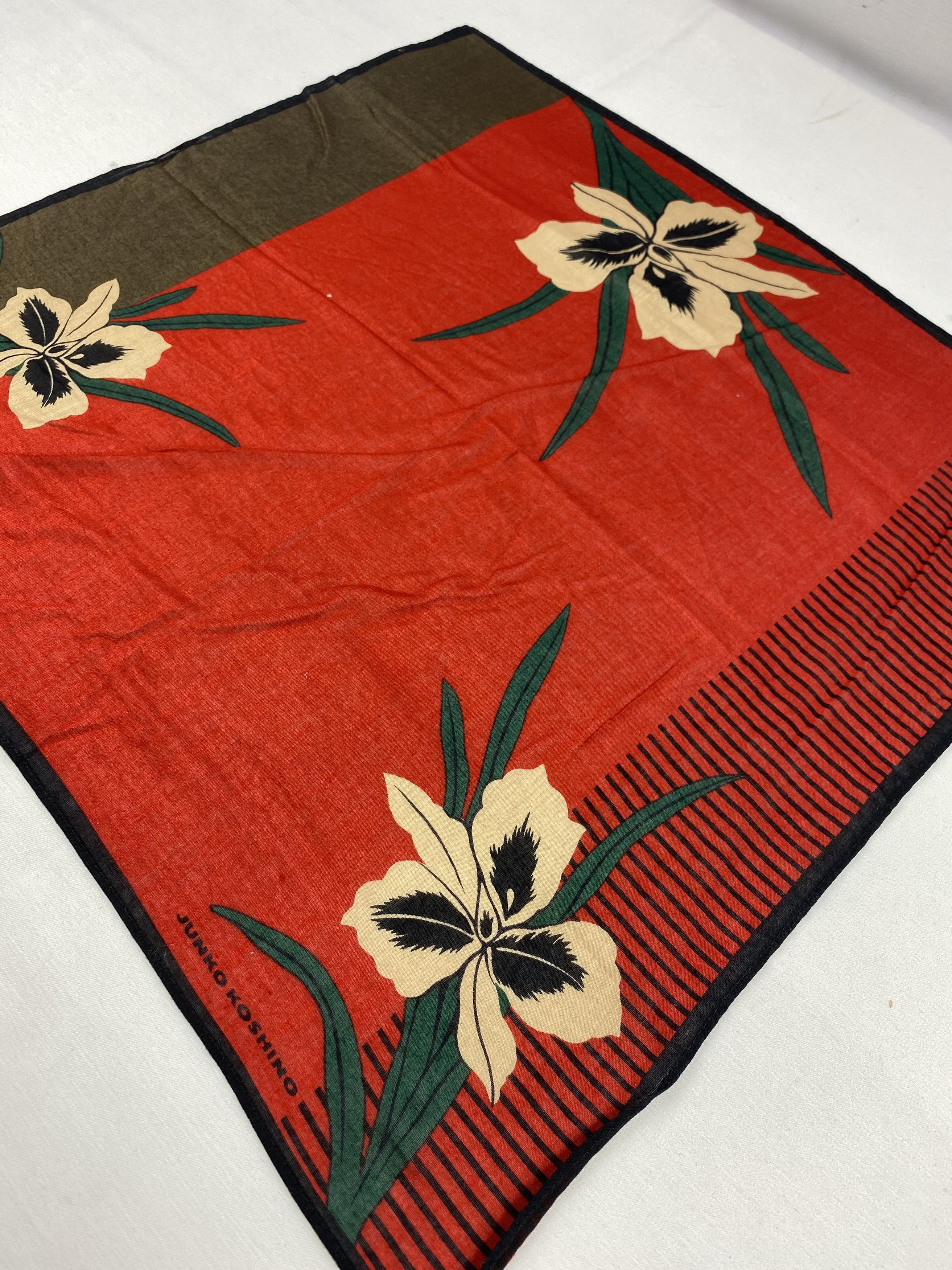 Japanese Brand × Mr. Junko × Vintage Junko Koshino Handkerchief / Bandana / Neckerchief Size ONE SIZE - 4 Thumbnail