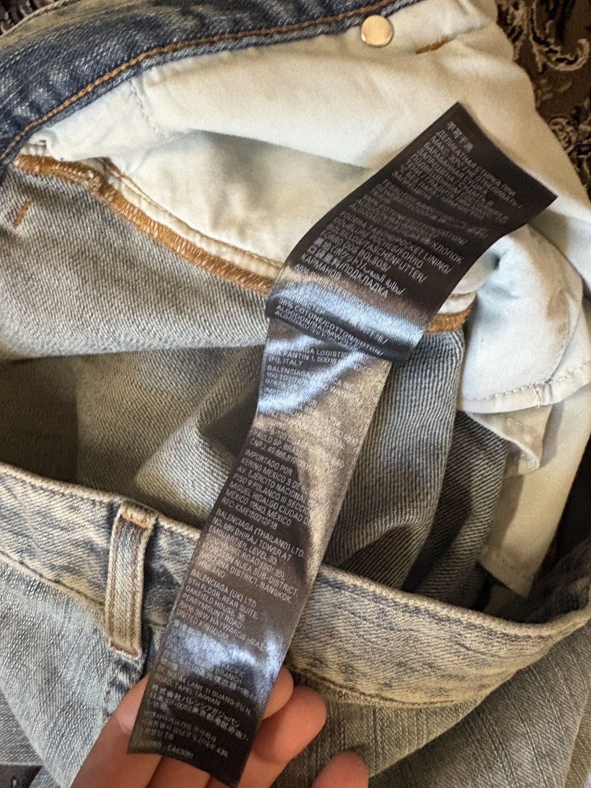 Balenciaga Balenciaga FW24 Italian Ring Jeans Size US 36 / EU 52 - 8 Thumbnail