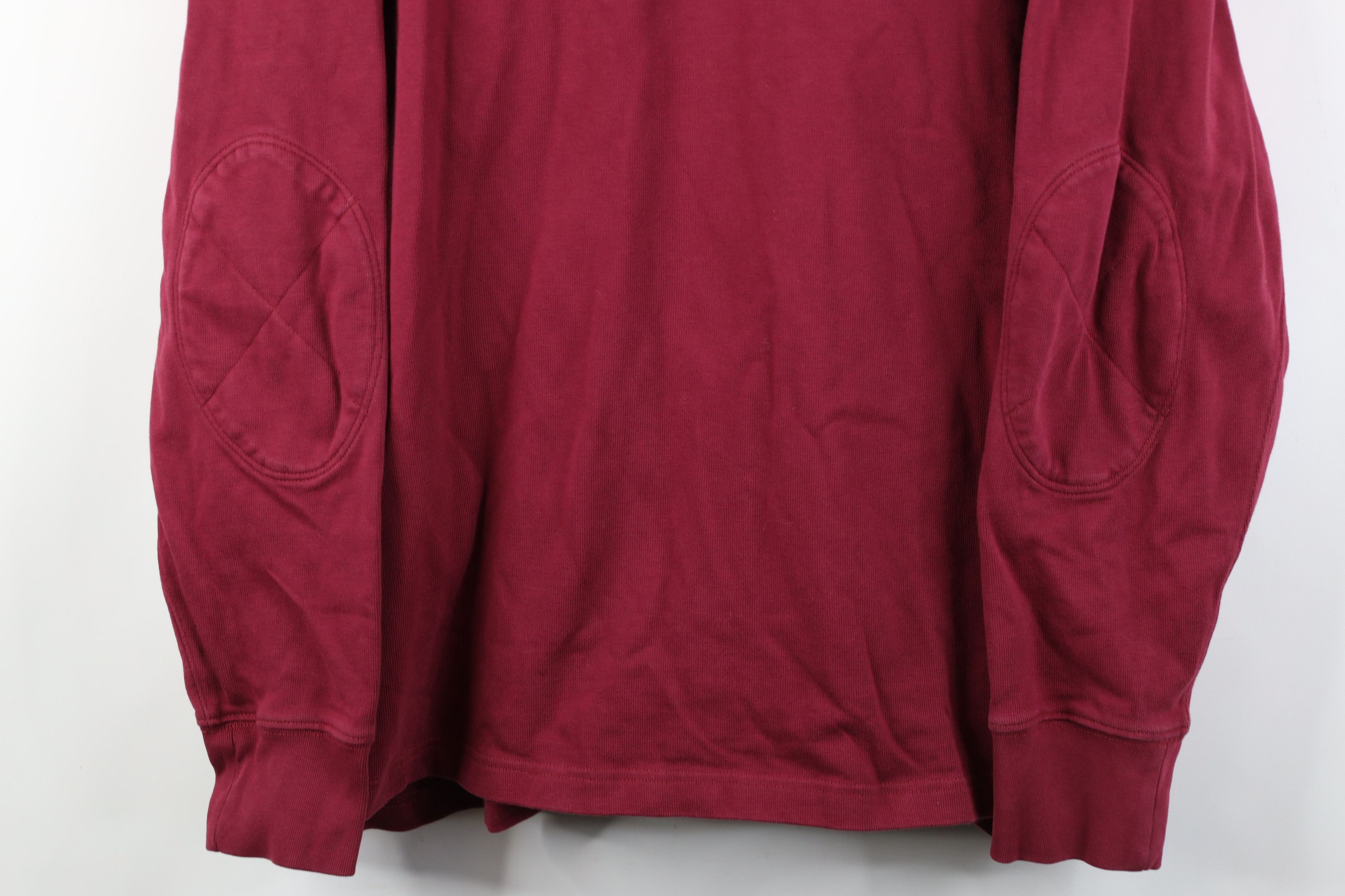 J.Crew Y2K J Crew Oarsman Rugby 1/4 Half Zip Pullover Sweater Red Size US XL / EU 56 / 4 - 3 Thumbnail