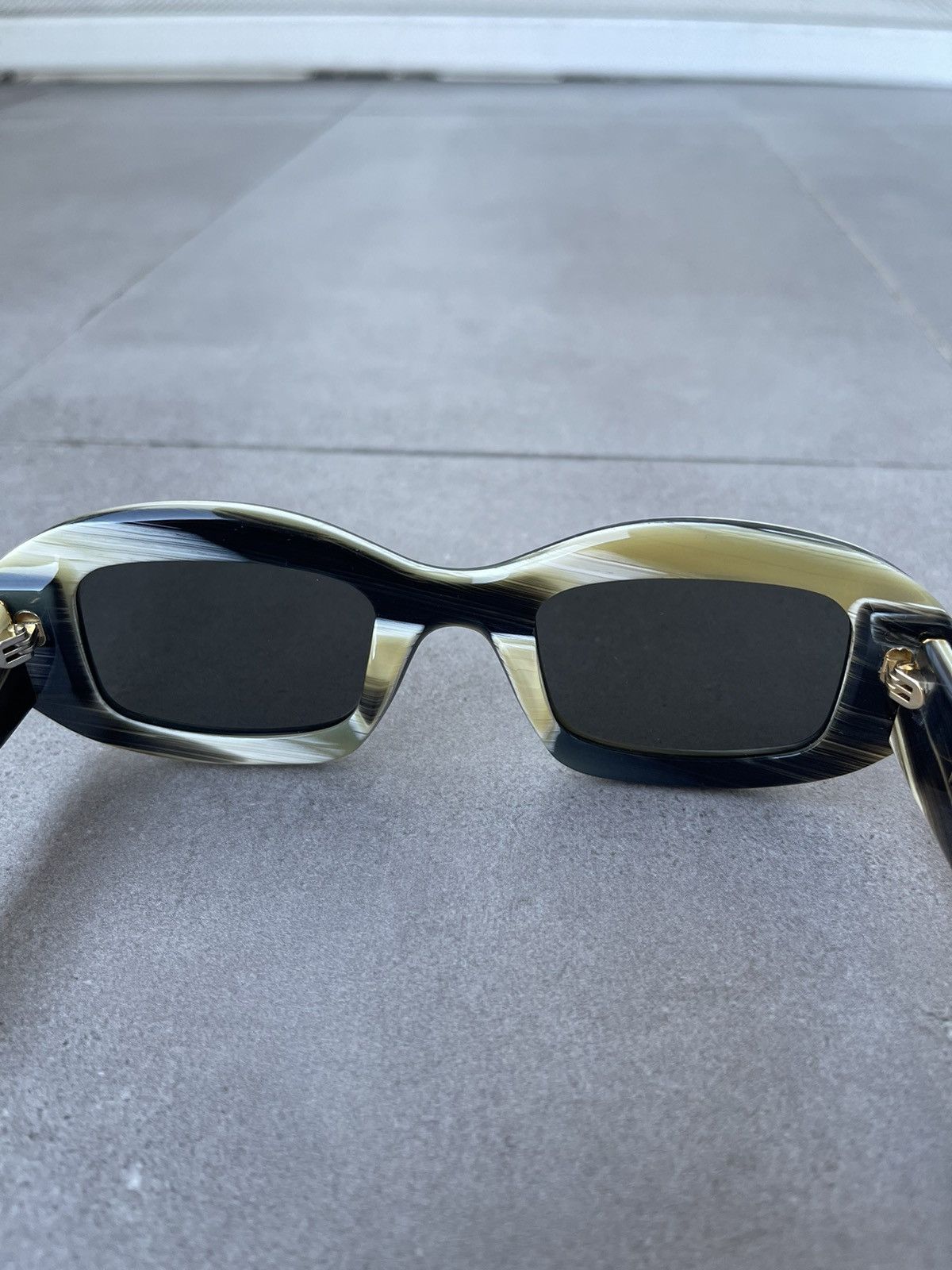 Retrosuperfuture !DS! SS23 Retrosuperfuture Totto Corno Oval Sunglasses Size ONE SIZE - 11 Thumbnail