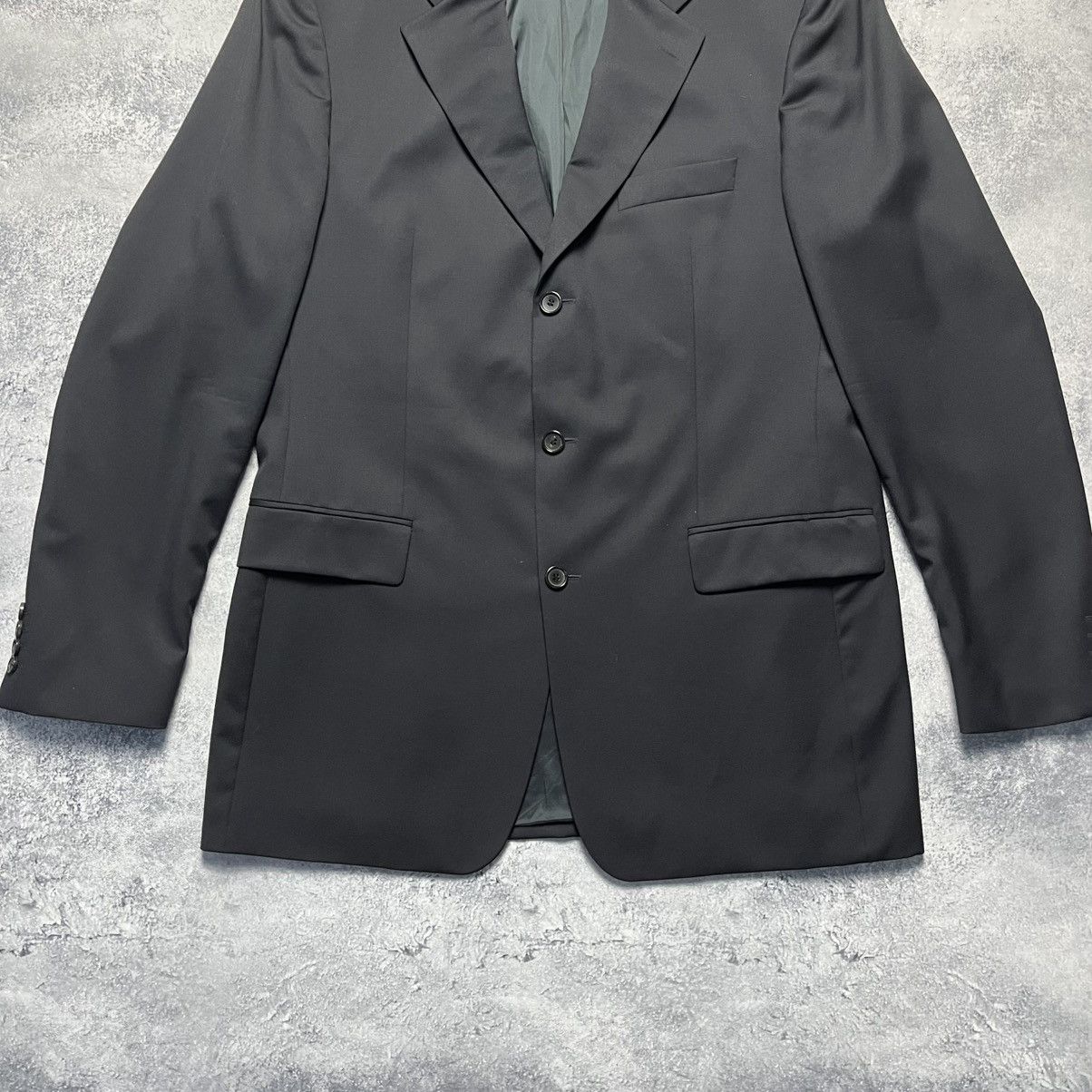 Hugo Boss Hugo Boss Da Vinci Lucca Black Wool Blazer Jacket Luxury Size 42L - 3 Thumbnail