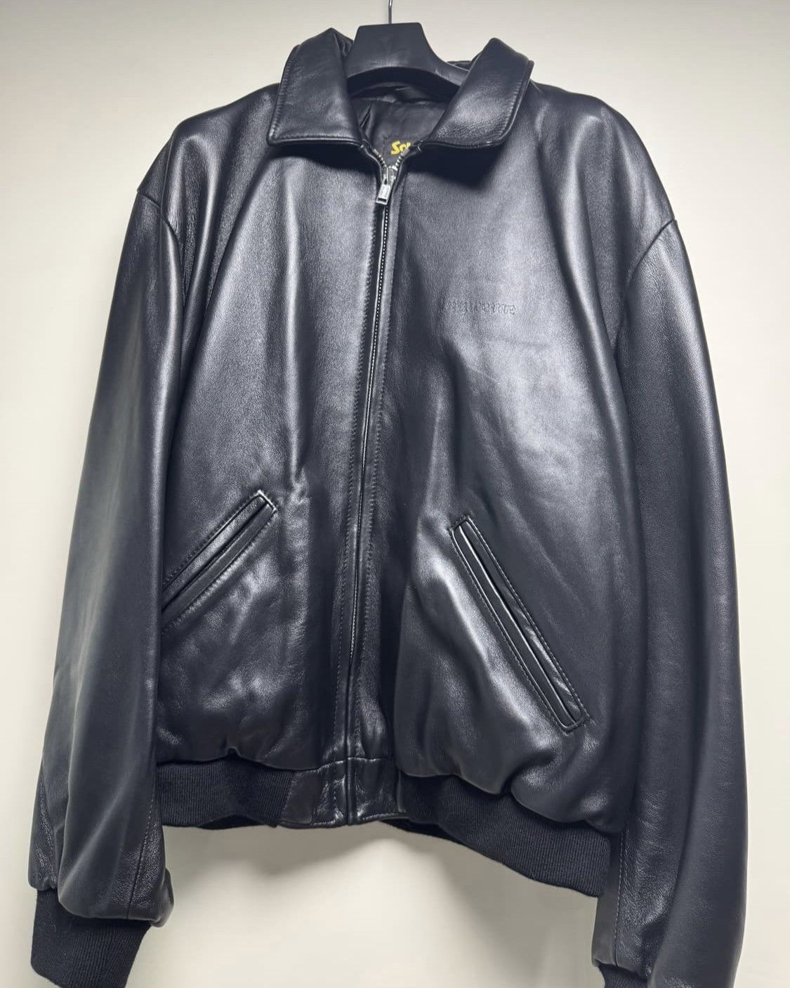 Supreme Supreme x Schott Hooded Bomber Leather Jacket Size US M / EU 48-50 / 2 - 3 Thumbnail
