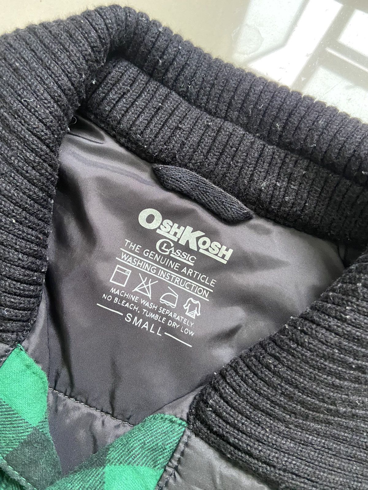 Flannel × Oshkosh Vintage Oshkosh Plaid Hybrid Flannel Jacket Size US S / EU 44-46 / 1 - 6 Thumbnail