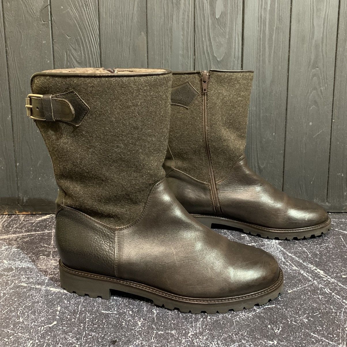 Leather DIRNDL+BUA Leather Warm Boots Size 38.5 EU 6.5 US Size US 8.5 / IT 38.5 - 2 Thumbnail