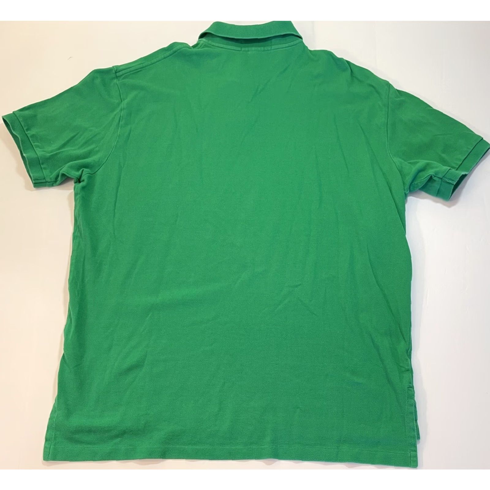 Polo Ralph Lauren VINTAGE Polo Ralph Lauren Polo Shirt Golf Mens XL Green 90s Short Sleeve Classic Logo Men Size US XL / EU 56 / 4 - 4 Thumbnail