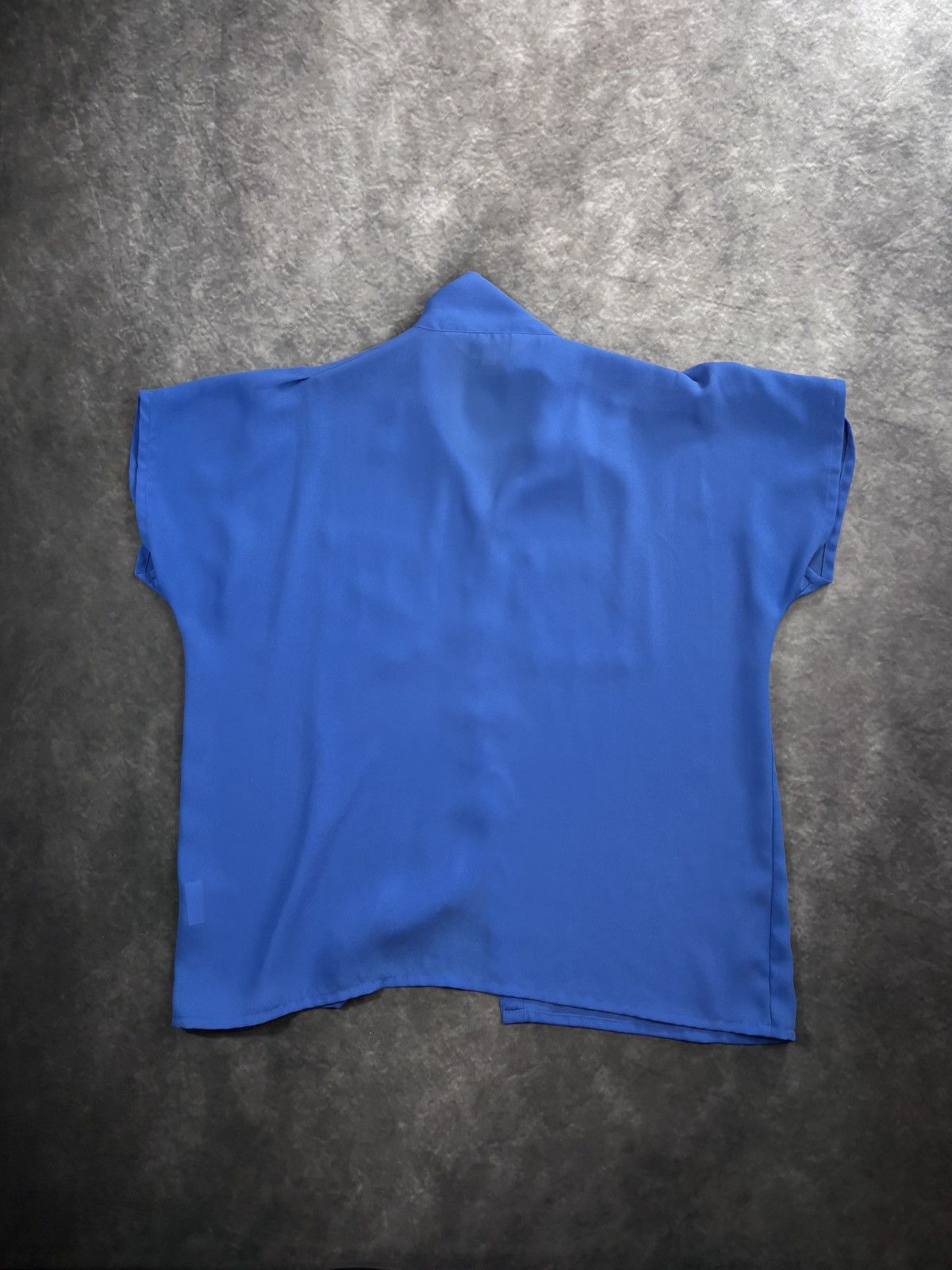 Vintage 1980s Vintage Shortsleeve Shirt Buttonup Acetate Viscose 16 Size XL / US 12-14 / IT 48-50 - 9 Thumbnail